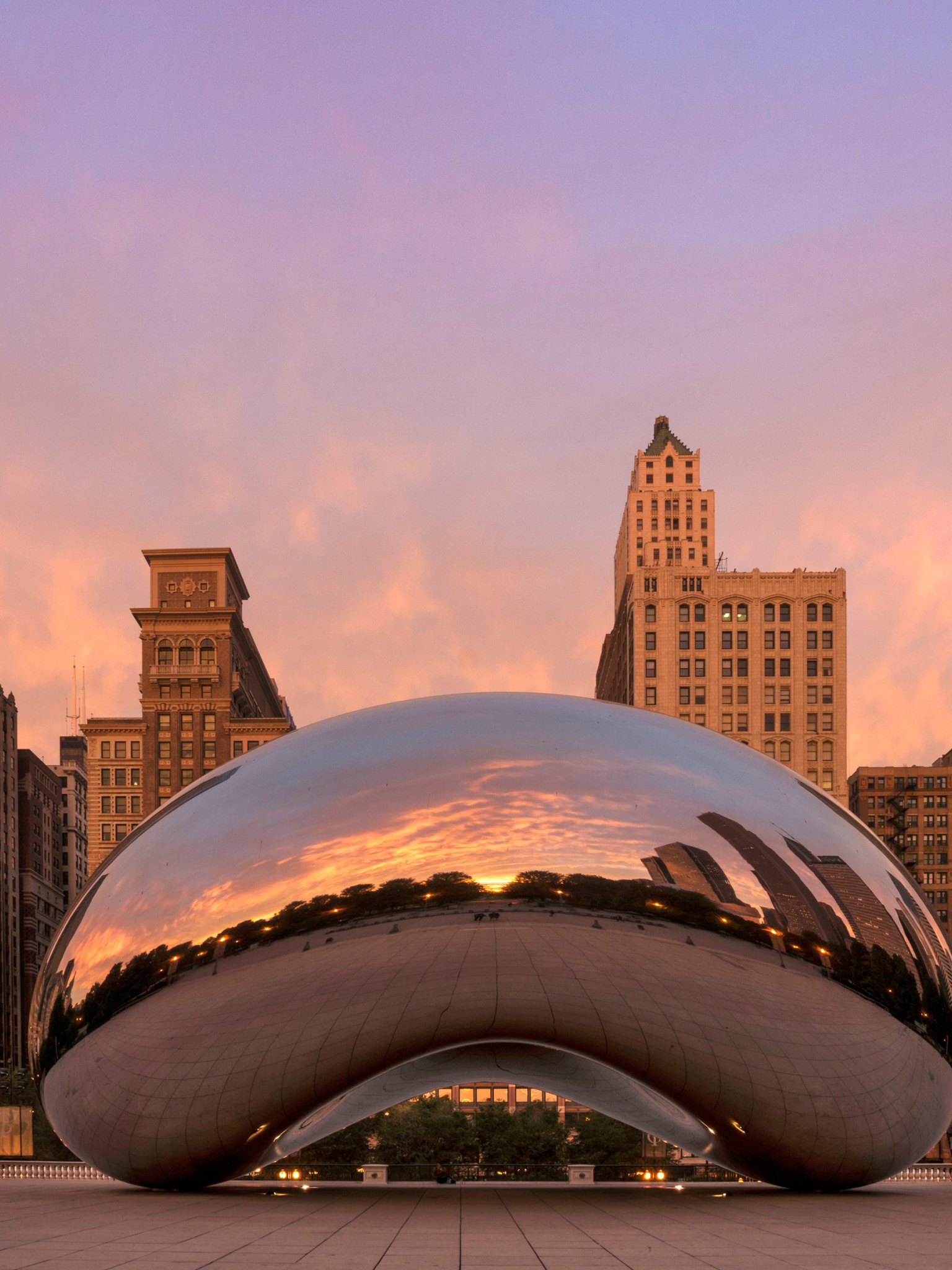 Cloud Gate, Public Sculpture, Millennium Park, 1540x2050 HD Phone