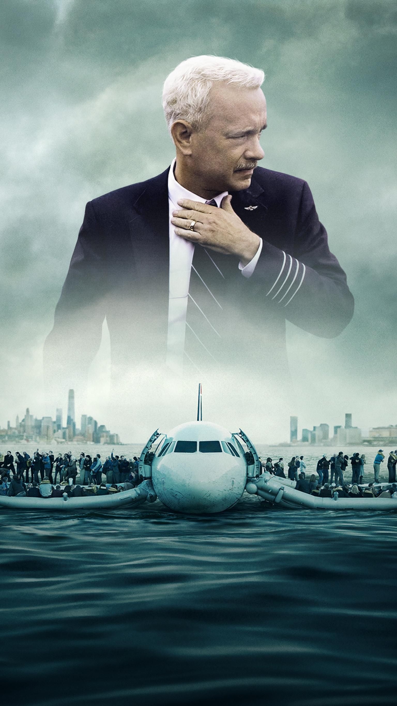 Sully, Phenomenal phone wallpaper, Thrilling aviation film, Must-watch, 1540x2740 HD Phone