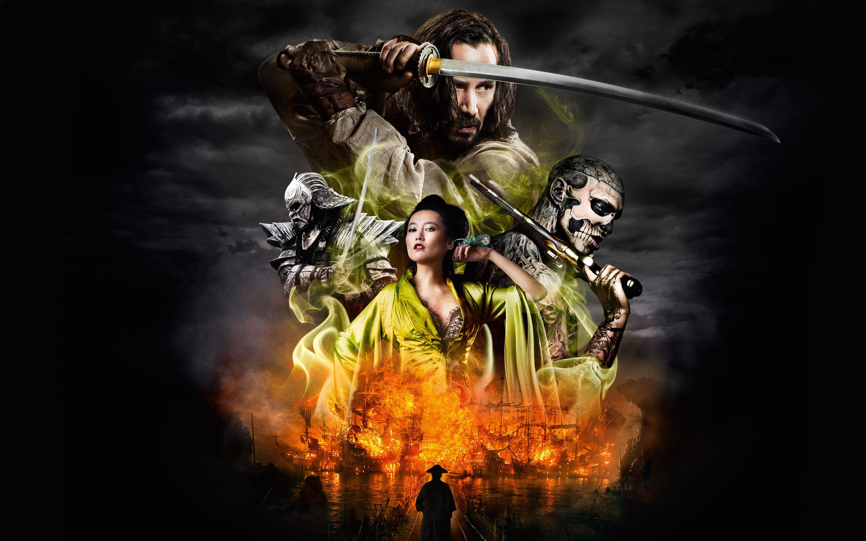 47 Ronin HD wallpapers, Cinematic masterpiece, Action-packed scenes, Visual spectacle, 2880x1800 HD Desktop