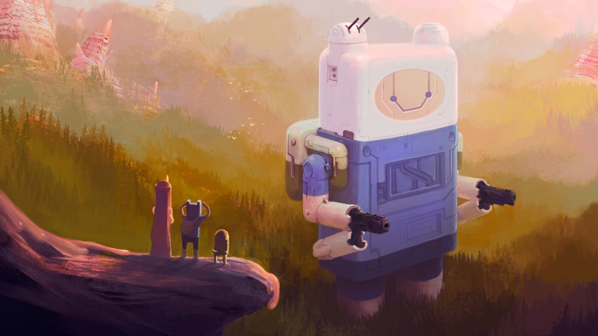 Finn and Jake, Laptop wallpapers, Vibrant 4K images, HD backgrounds, 1920x1080 Full HD Desktop