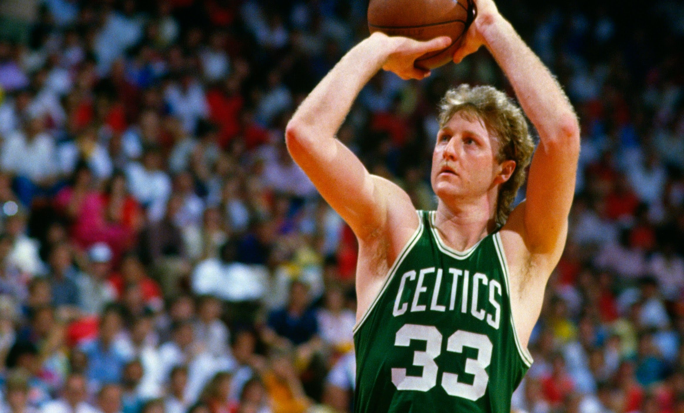 Larry Bird, Highlight reel, Display of greatness, Boston's Big Four, 2330x1410 HD Desktop