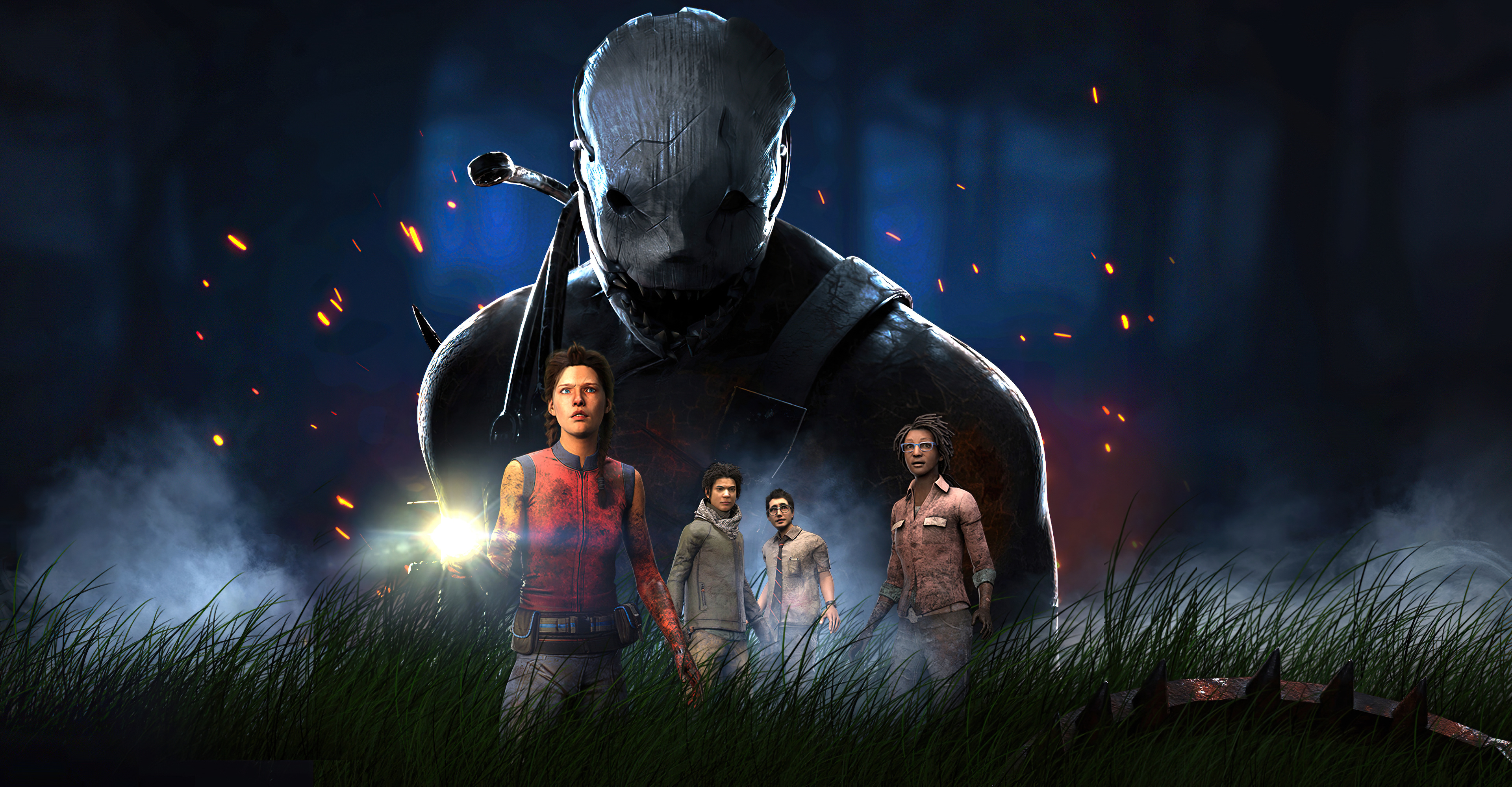 Dead by Daylight 2020, HD games, Dark fantasy art, Scary characters, 3840x2000 HD Desktop