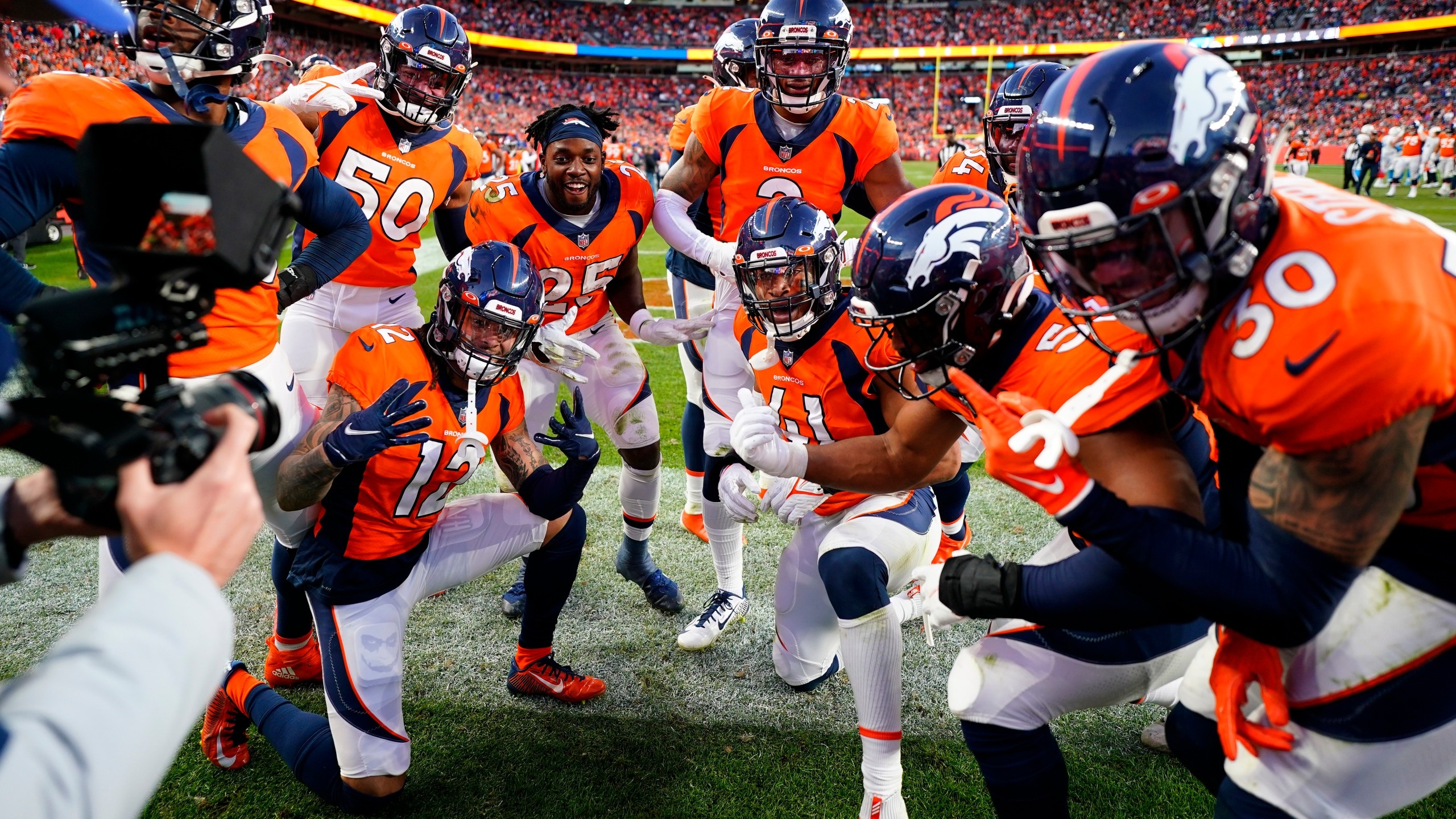 Denver Broncos, AFC Champions, Android Wallpaper, Ryan Anderson, 2560x1440 HD Desktop