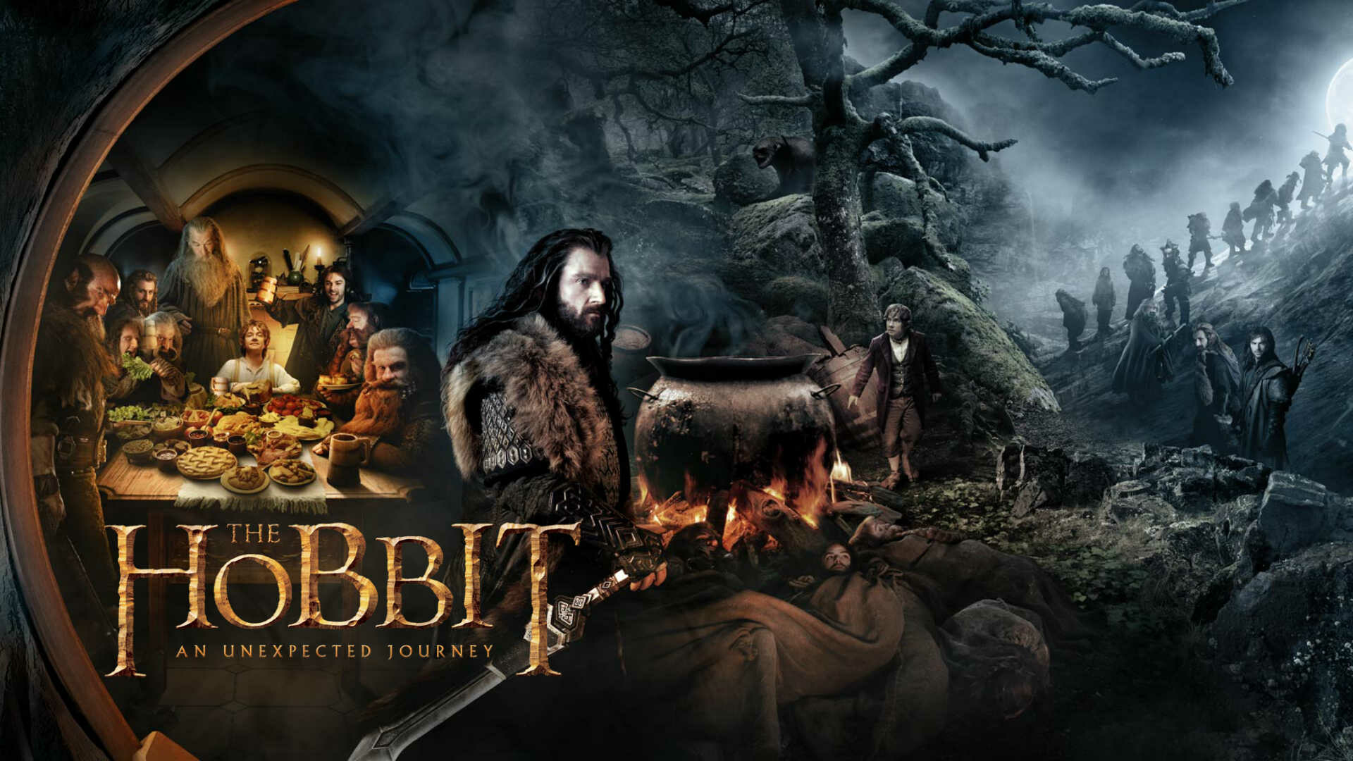 Hobbit wallpaper, Fanpop, Journey begins, Epic fantasy, 1920x1080 Full HD Desktop