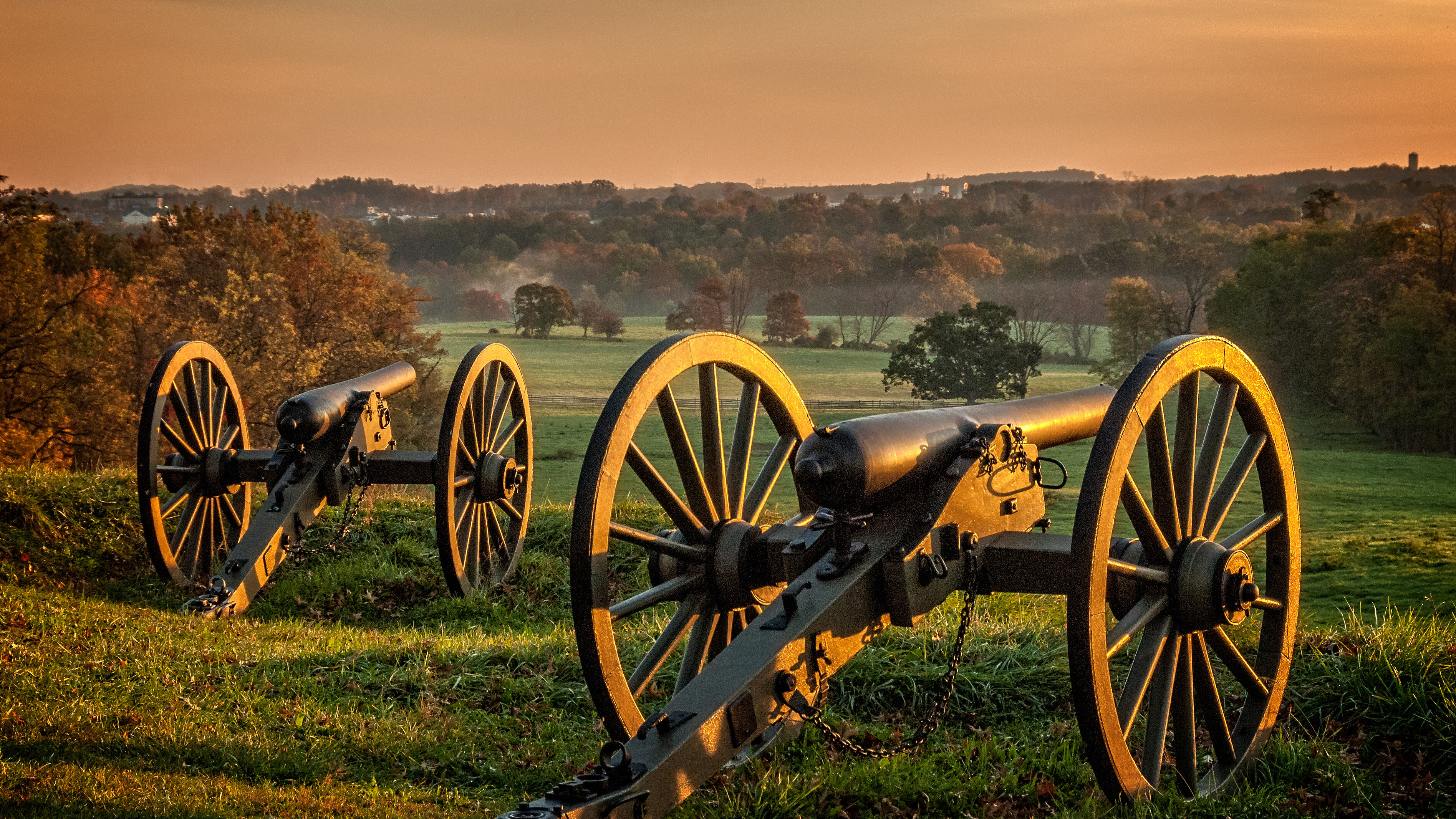 Gettysburg, Civil war wallpapers, Historical backgrounds, American history, 3800x2140 HD Desktop