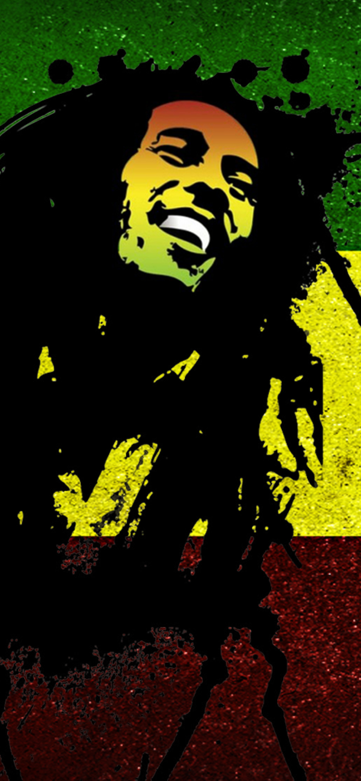 Bob Marley, Rasta vibes, Reggae culture, Elegant iPhone wallpaper, 1170x2540 HD Phone
