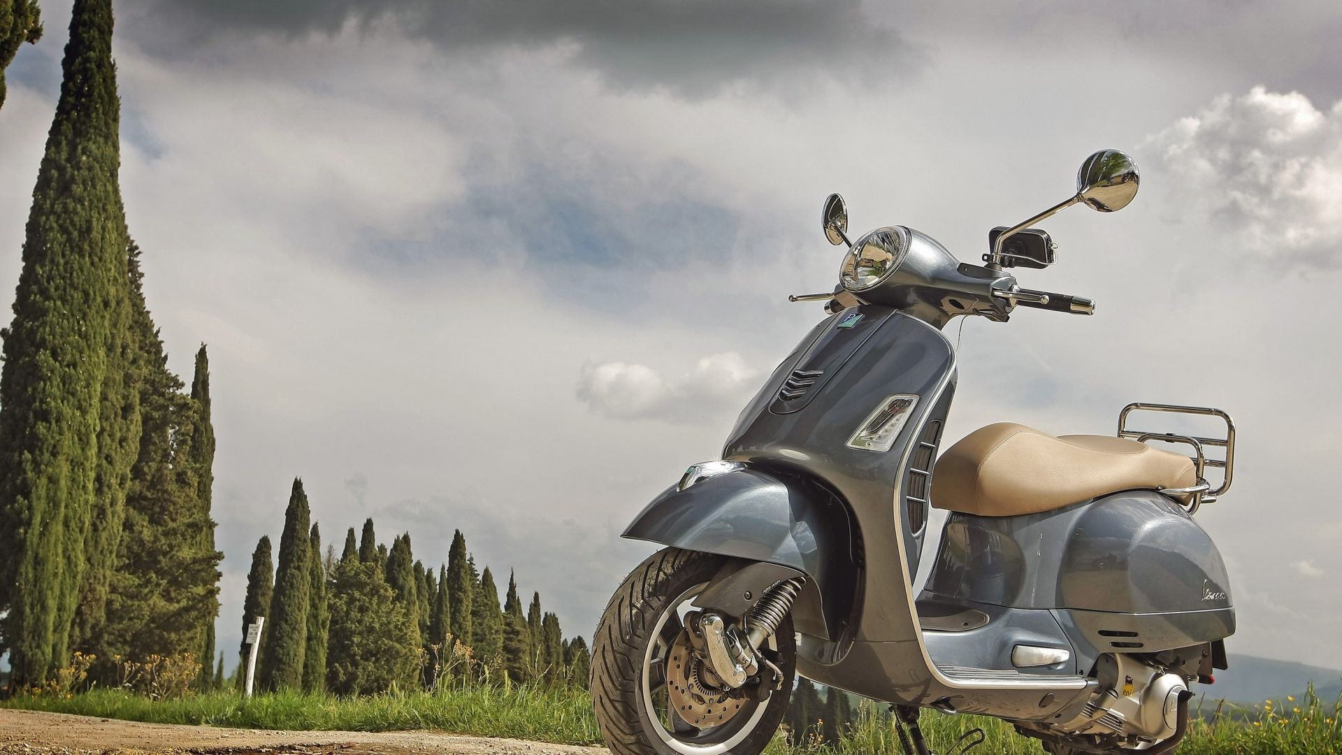 Vespa GTS 300, Prova su strada, Super, 1920x1080 Full HD Desktop