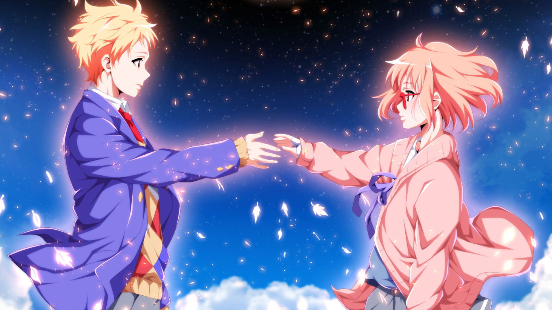 Beyond the Boundary Anime, Anime wallpaper, Akihito Kanbara, Artistic design, 1920x1080 Full HD Desktop