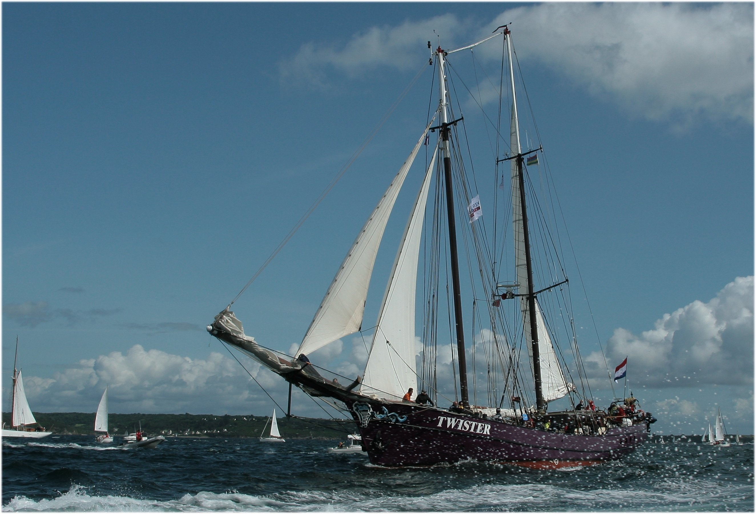 Sea, Wind, Vessel, Tall Ship, 2650x1810 HD Desktop