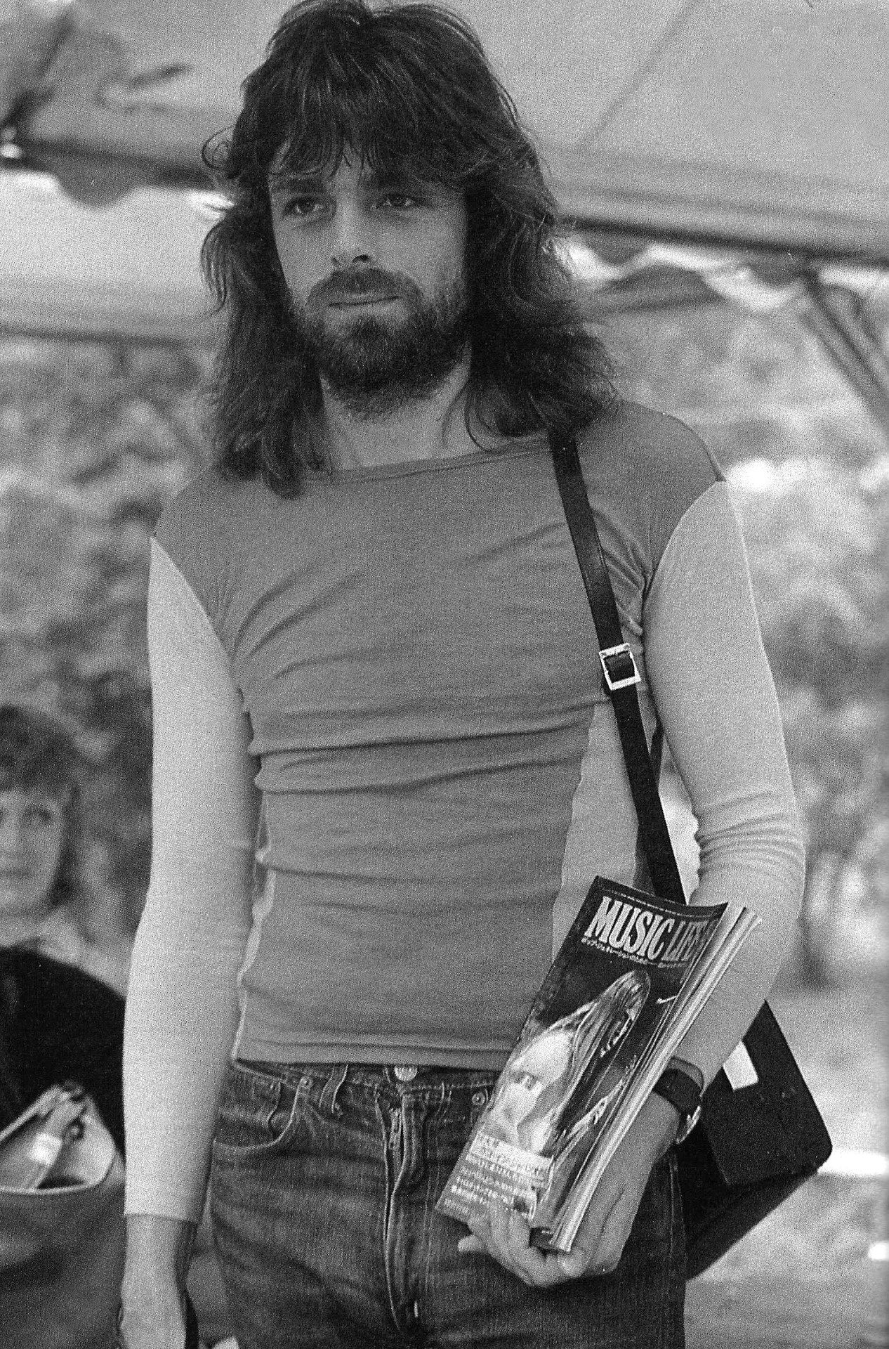 Rick Wright, Pink Floyd relics, Backstage at Hakone, Rare glimpse, 1270x1920 HD Phone