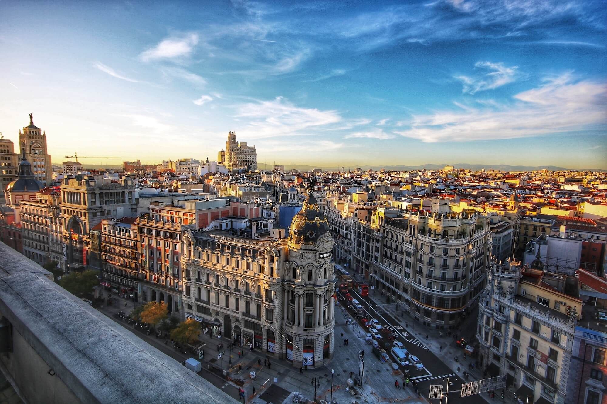 Gran Via, Madrid Wallpaper, 2000x1340 HD Desktop