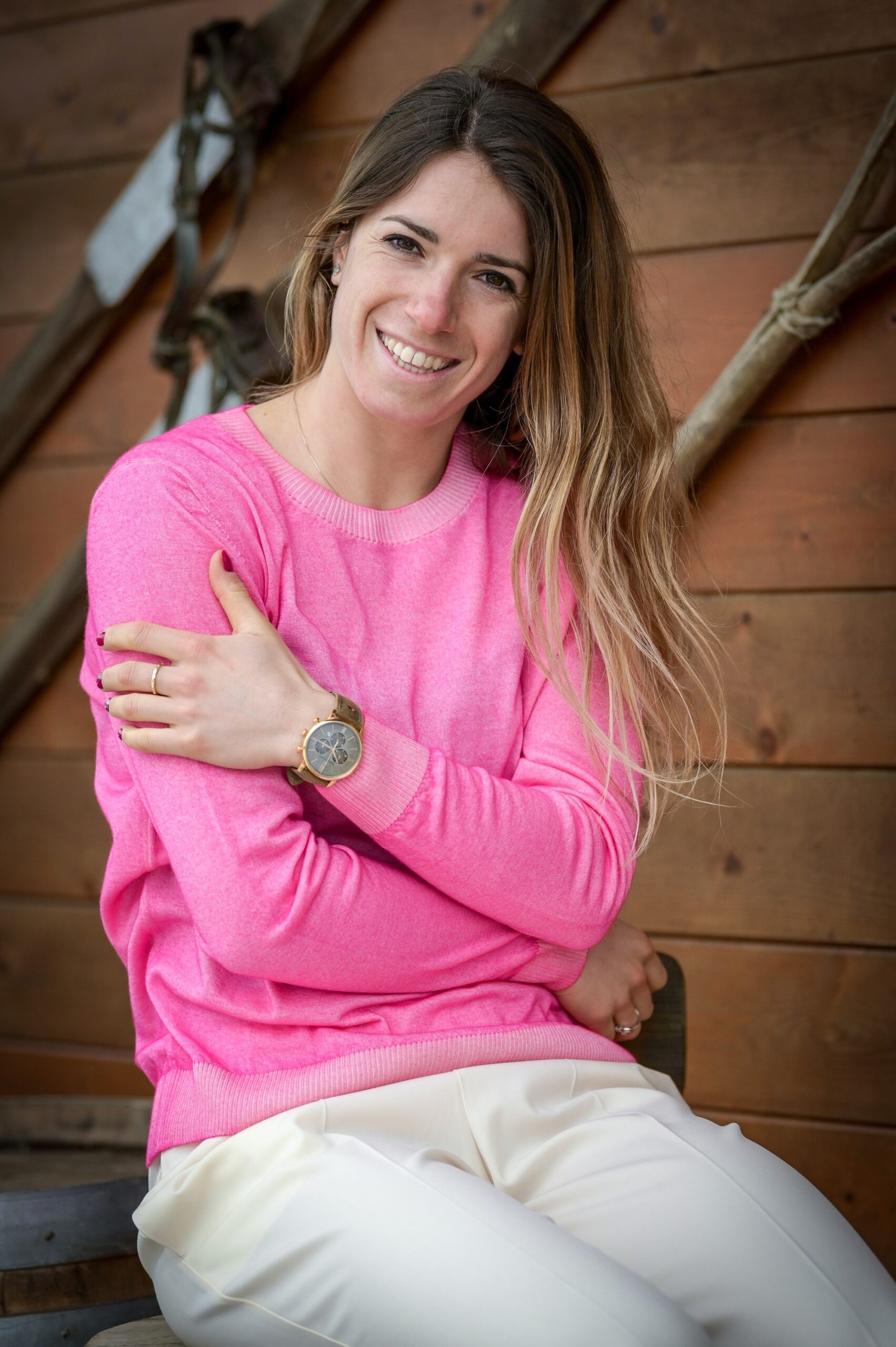 Marta Bassino, Falconeri partnership, Gold in Cortina World Championships, 1710x2560 HD Phone