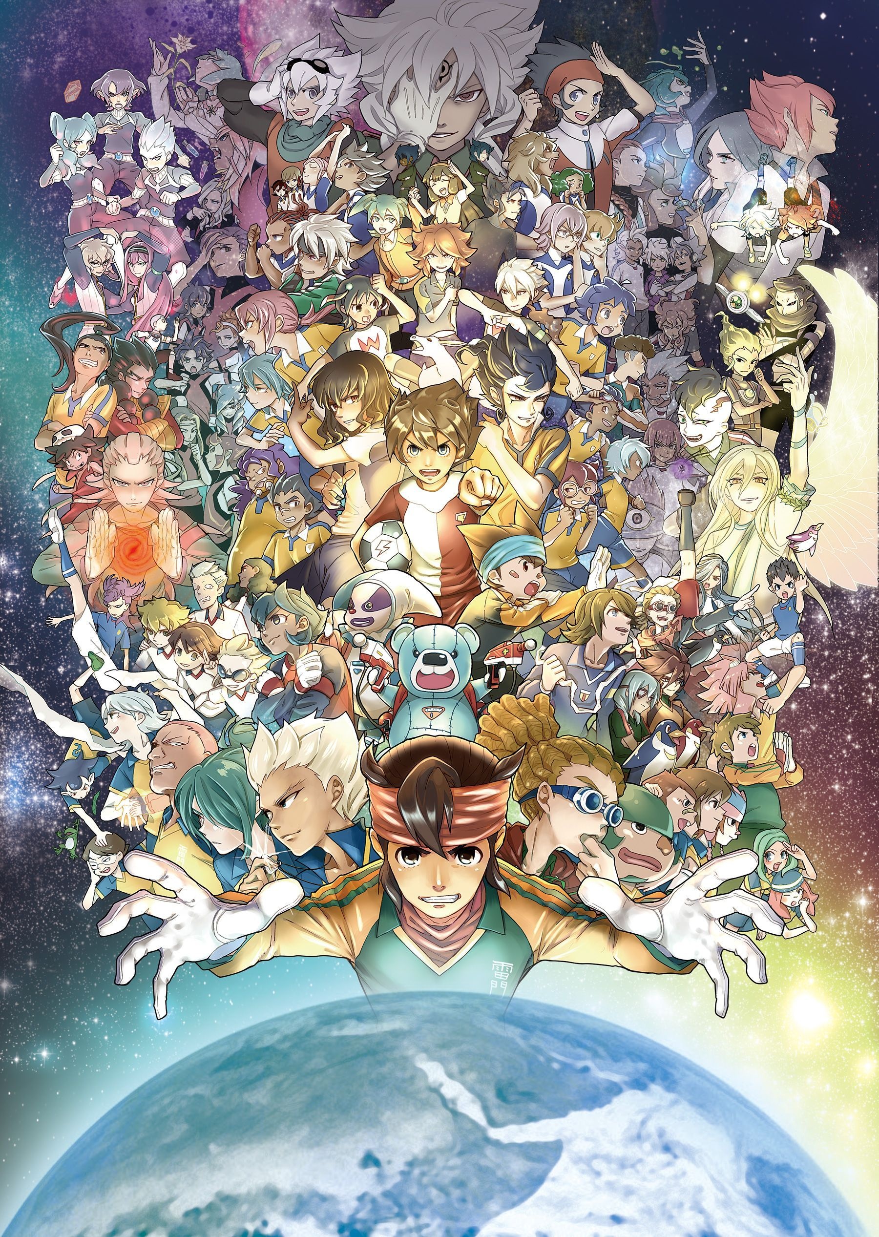 Inazuma Eleven, iPhone wallpapers, Striking backgrounds, 1800x2540 HD Phone