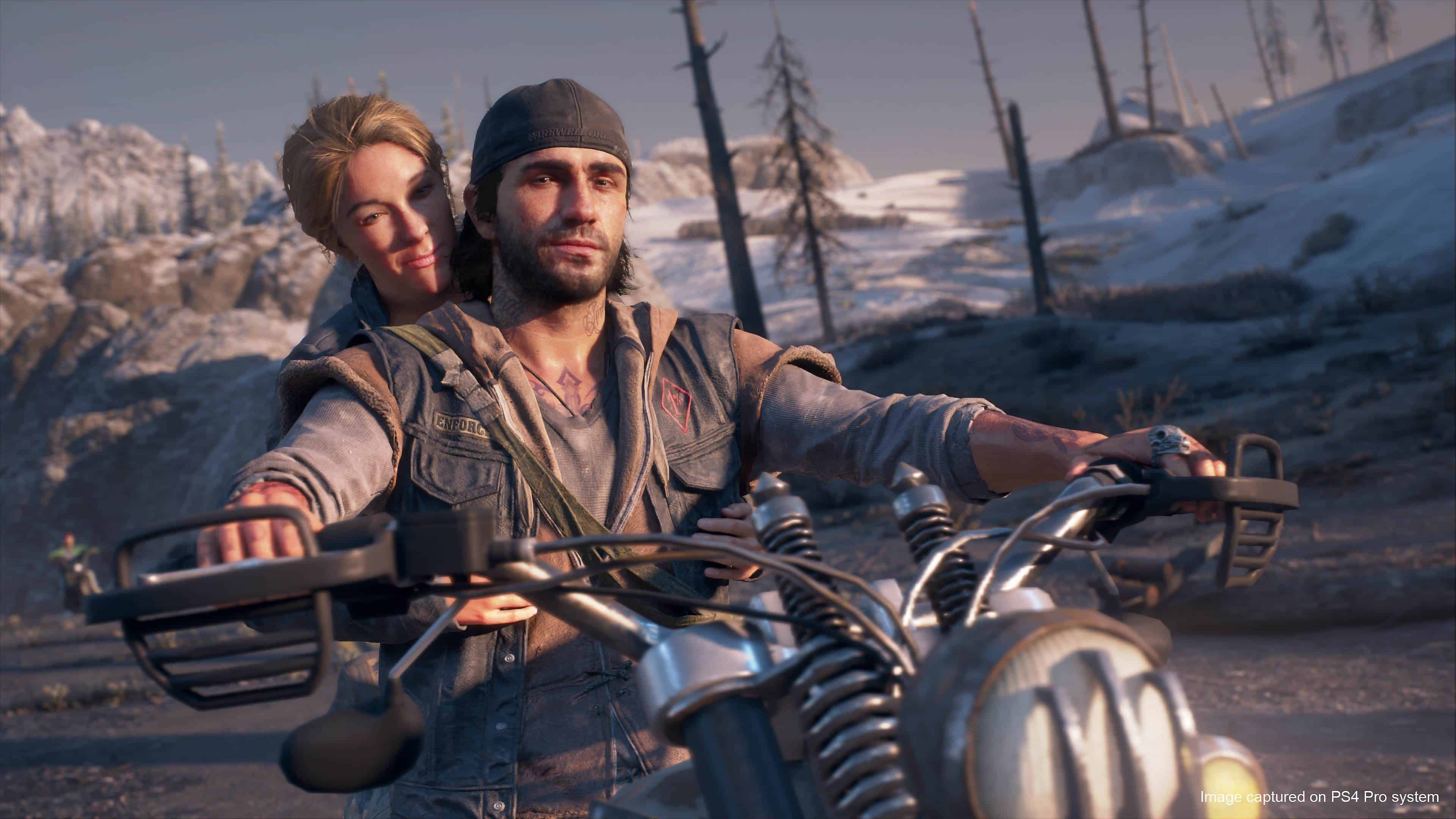 Deacon St. John, Sarah Whitaker, Drifter bike, 4K Desktop wallpaper
