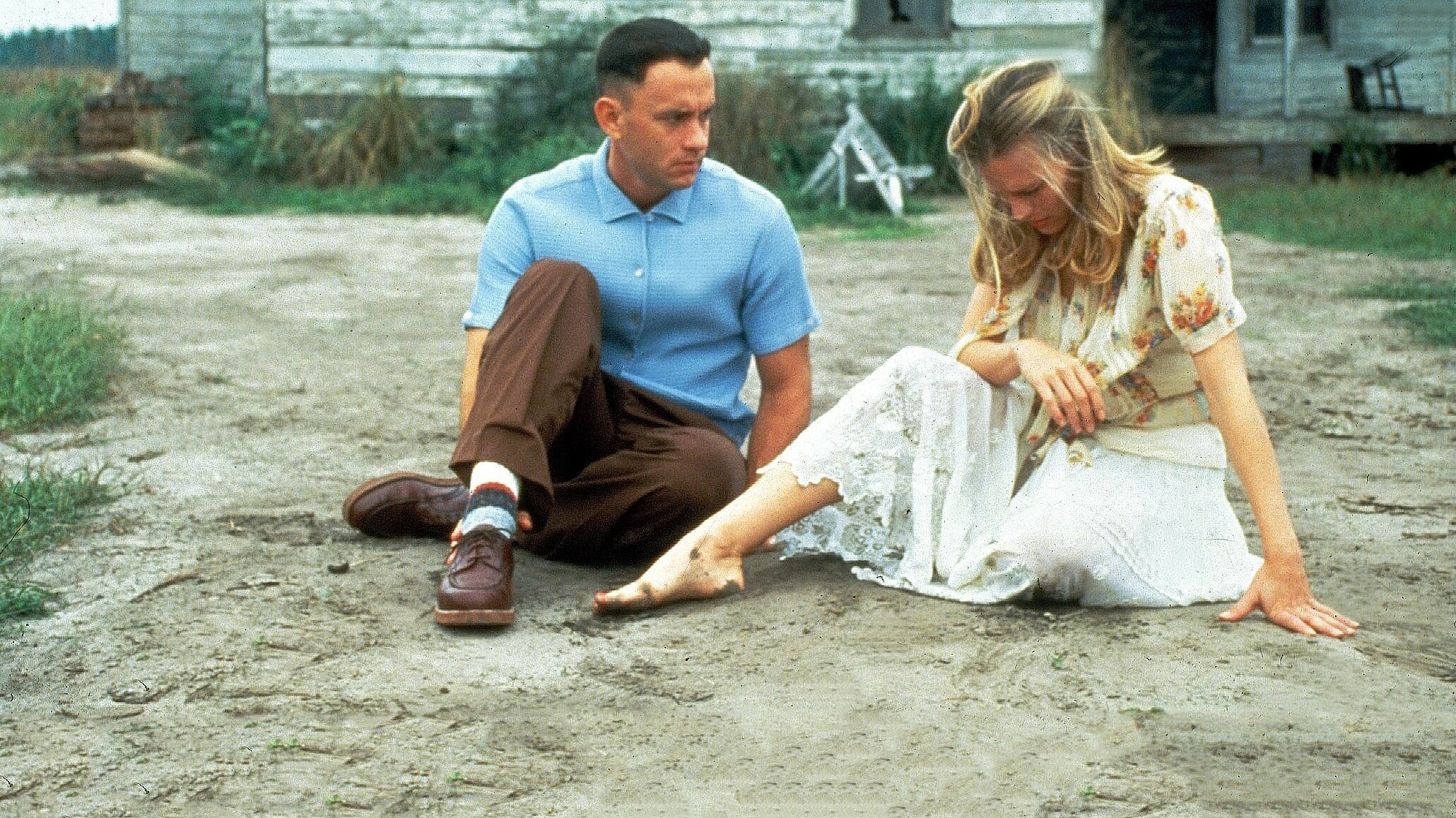 Robin Wright and Tom Hanks, Forrest Gump Wallpaper, 2060x1160 HD Desktop
