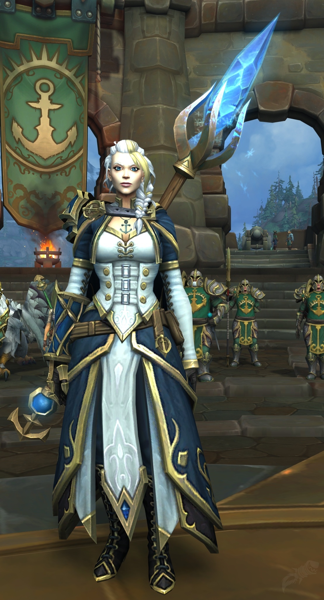 Jaina Proudmoore, Iconic NPC, World of Warcraft, Memorable encounter, 1110x2060 HD Phone