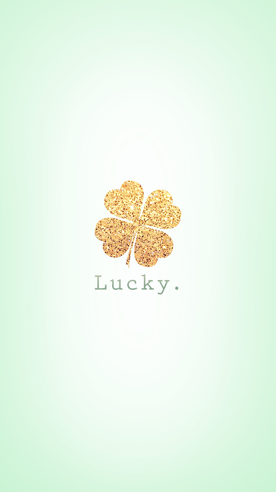 Gold Leaf, Android 4 leaves, Clover wallpapers, 1080x1920 Full HD Phone