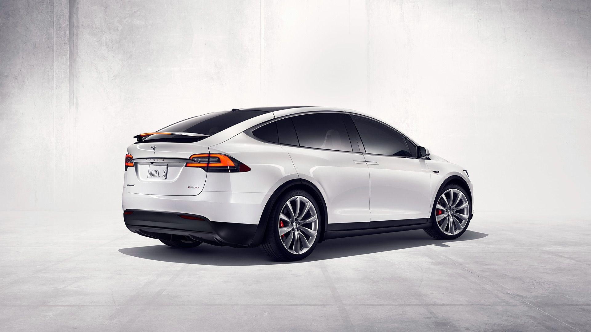 Tesla Model X, Stunning wallpapers, Electric SUV, Futuristic design, 1920x1080 Full HD Desktop