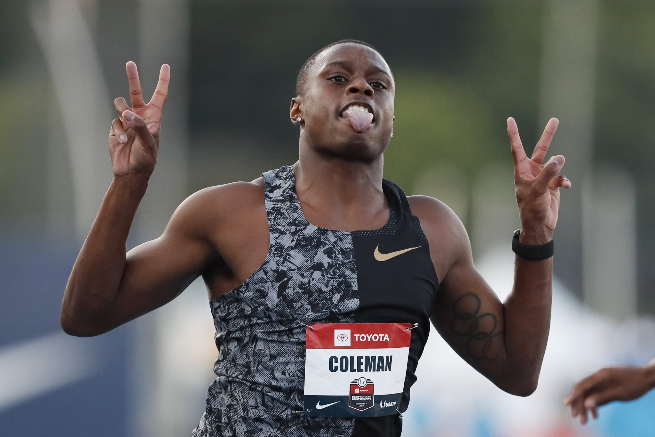 Des Moines 2019, Christian Coleman Wallpaper, 2710x1810 HD Desktop