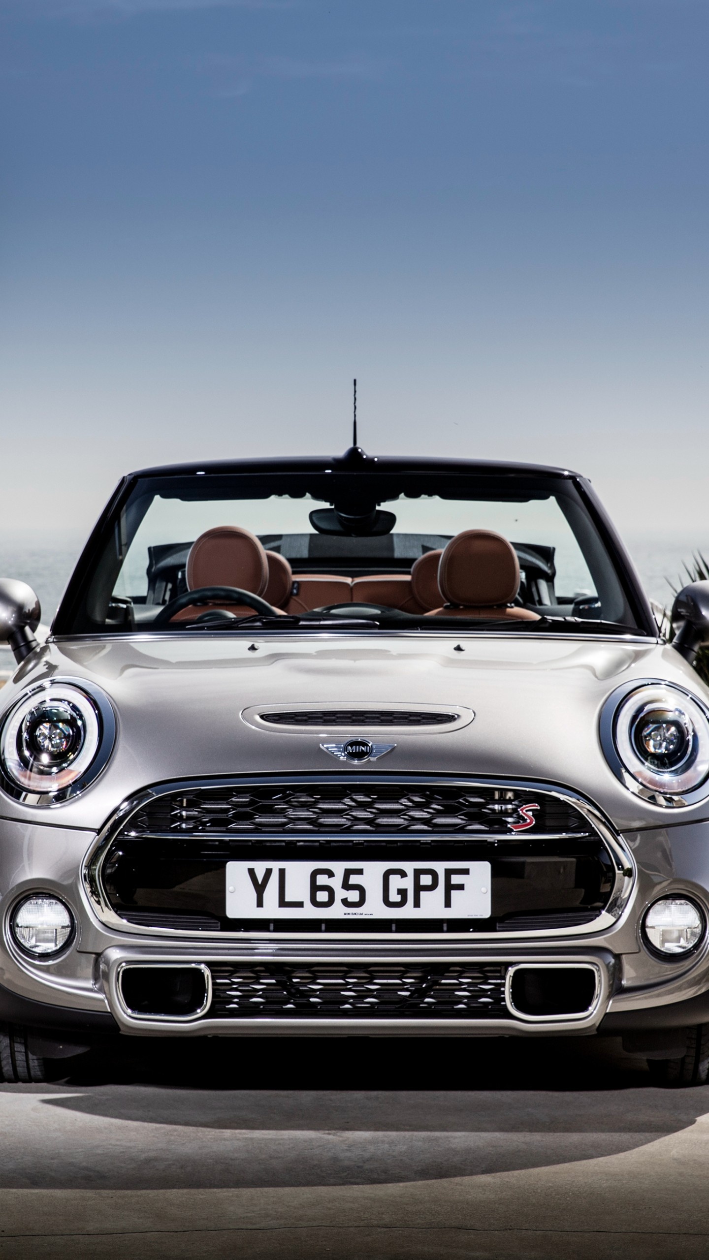 MINI Convertible, Silver car, Cars and bikes, 1440x2560 HD Phone