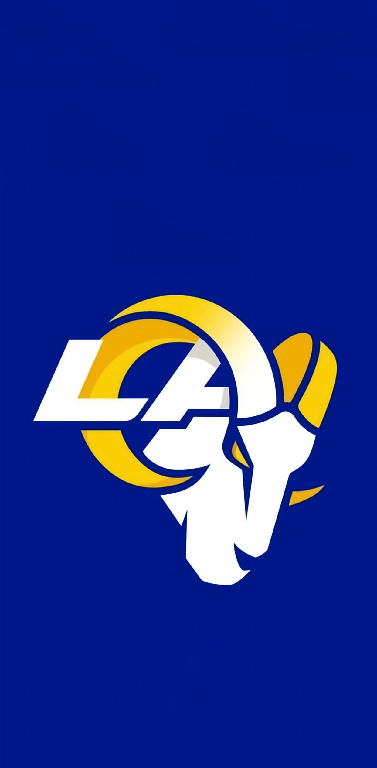 Logo, Los Angeles Rams Wallpaper, 1250x2530 HD Phone