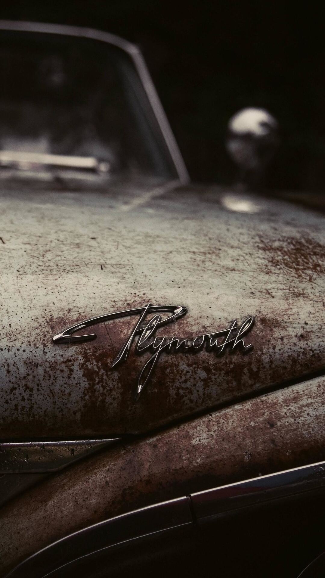 Plymouth Logo, Vintage Cars Wallpaper, 1080x1920 Full HD Phone