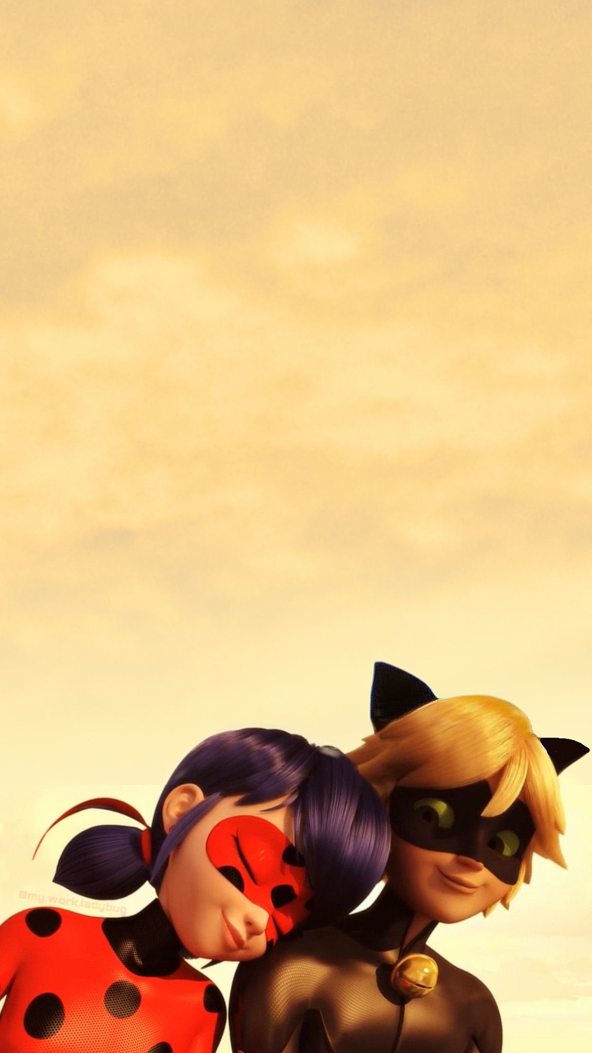 Miraculous love, Miraculous images, Ladybug drawings, Ladybug and Cat Noir, 1160x2050 HD Phone