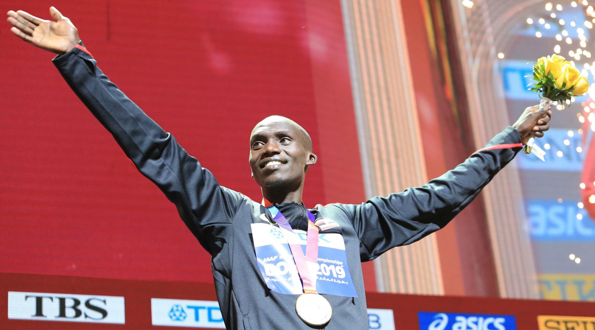 Joshua Cheptegei, 5km World Record, Record-breaking, Latestly, 2050x1140 HD Desktop