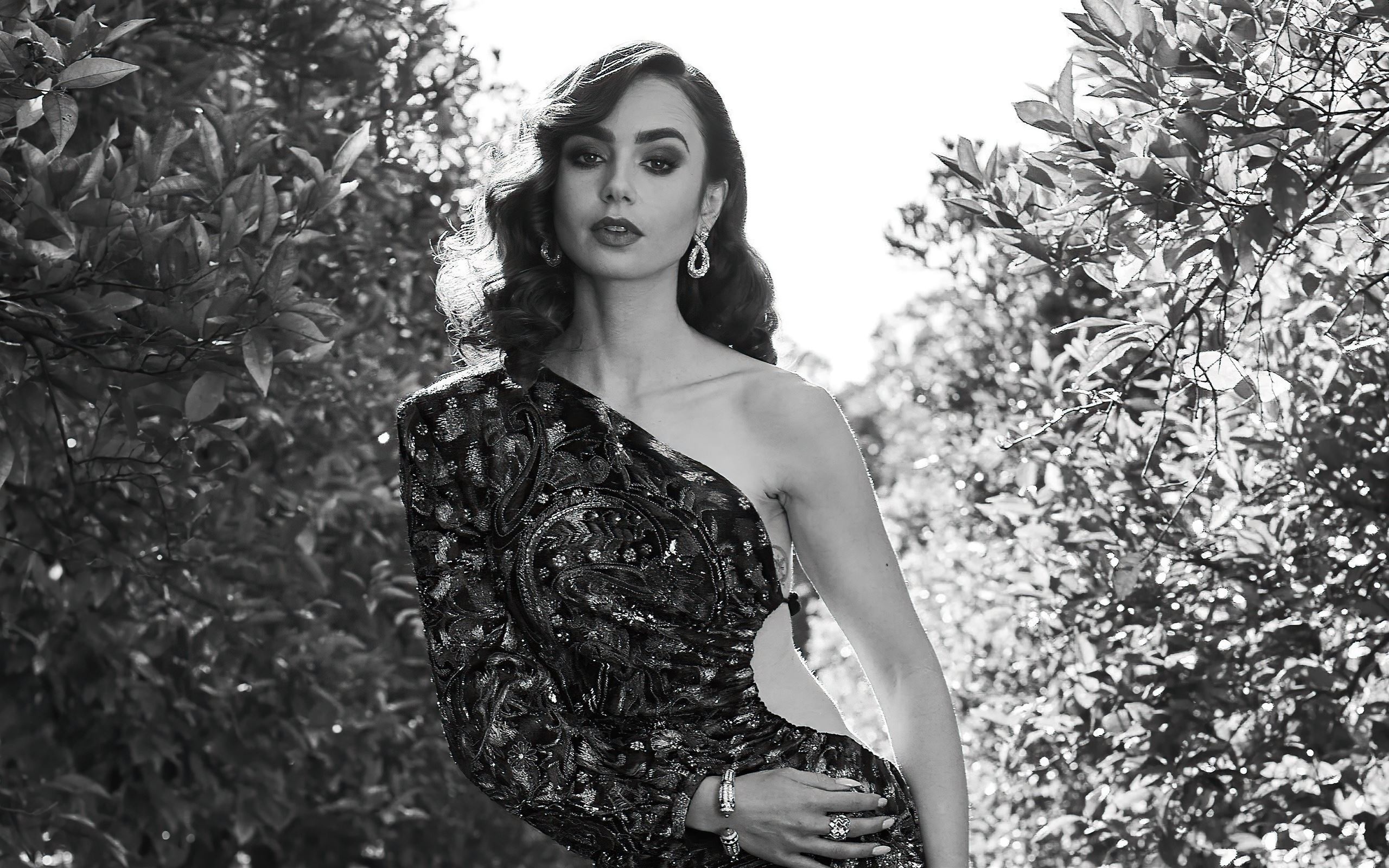 Lily Collins, Mac Wallpapers, Free HD Download, 2560x1600 HD Desktop