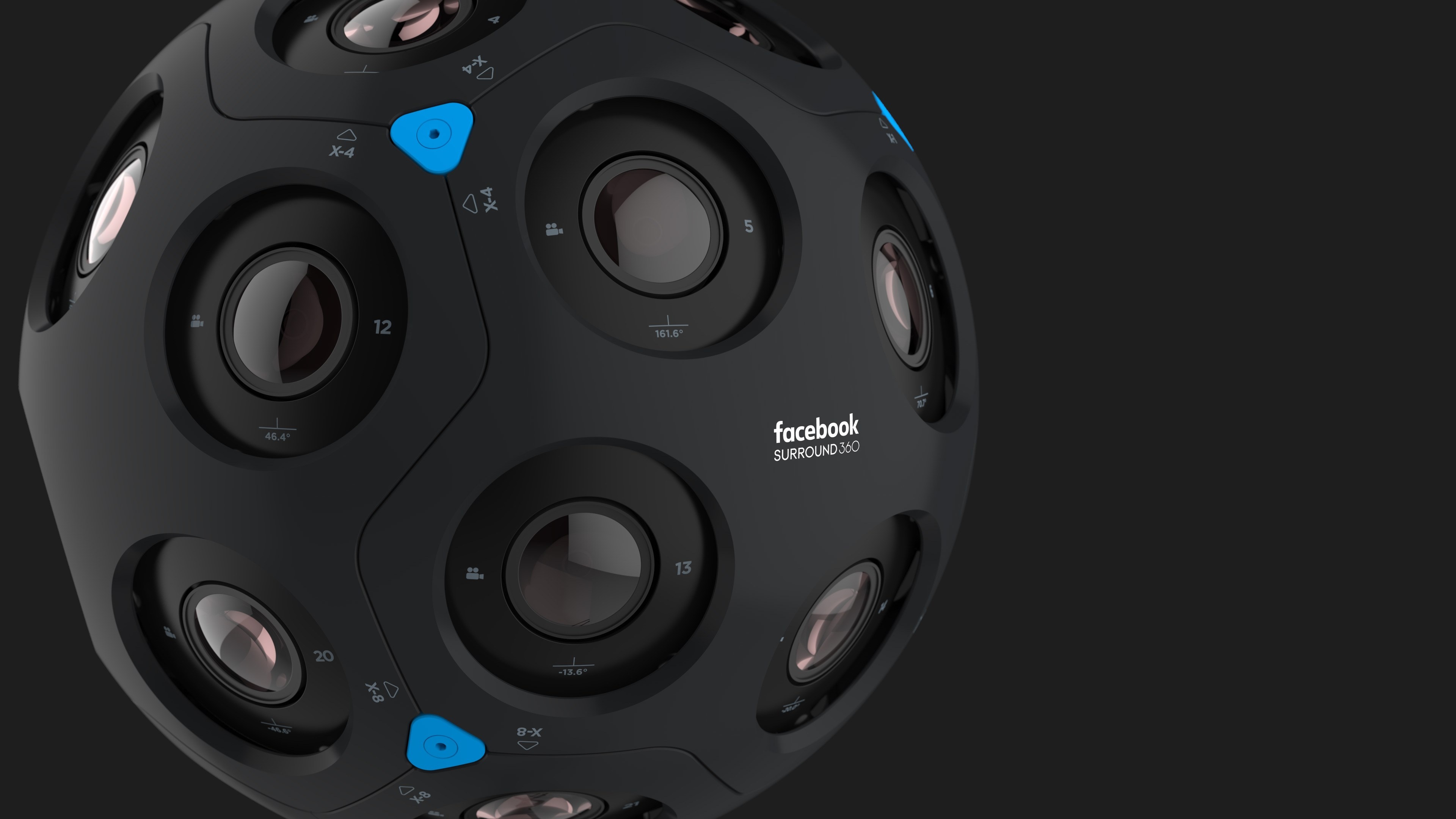 F8 Facebook, Surround 360 camera, VR news, 6 degrees of freedom, 3840x2160 4K Desktop