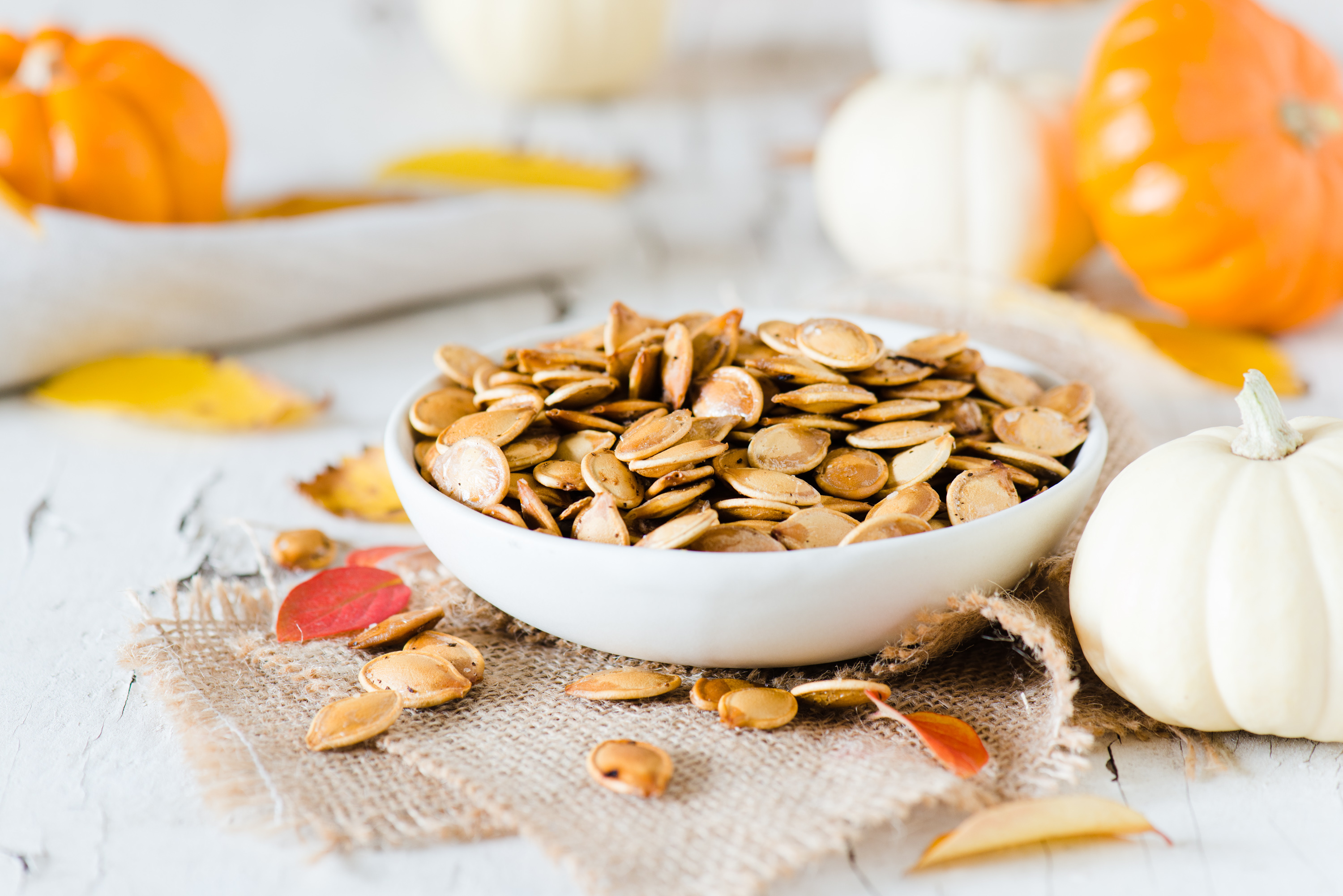 Roasted pumpkin seeds, Nutritious snack, Homemade, Autumn flavor, 3000x2010 HD Desktop