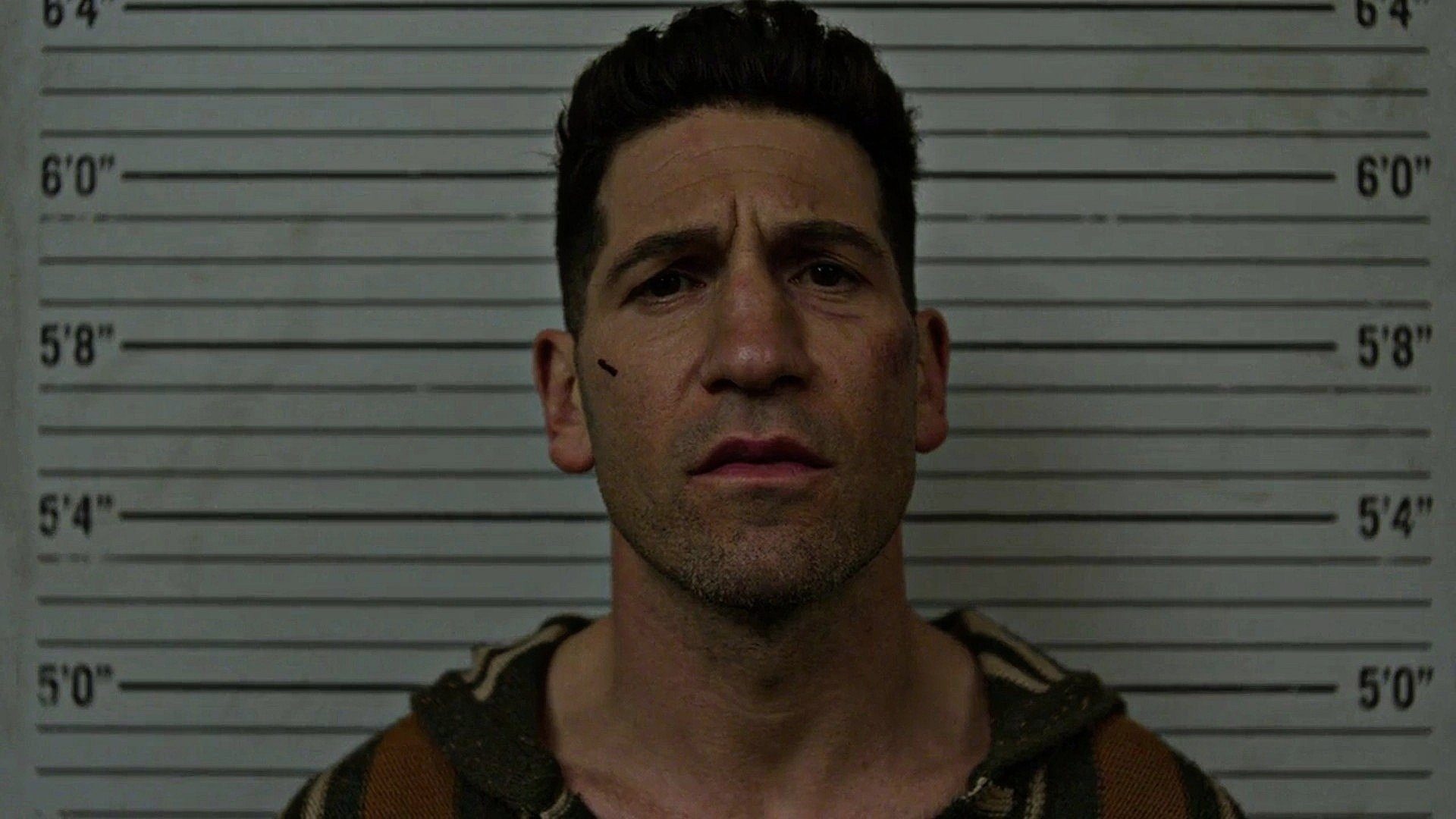 Superhero universe, Fierce vigilante, Daredevil crossover, Punisher's musical talent, 1920x1080 Full HD Desktop