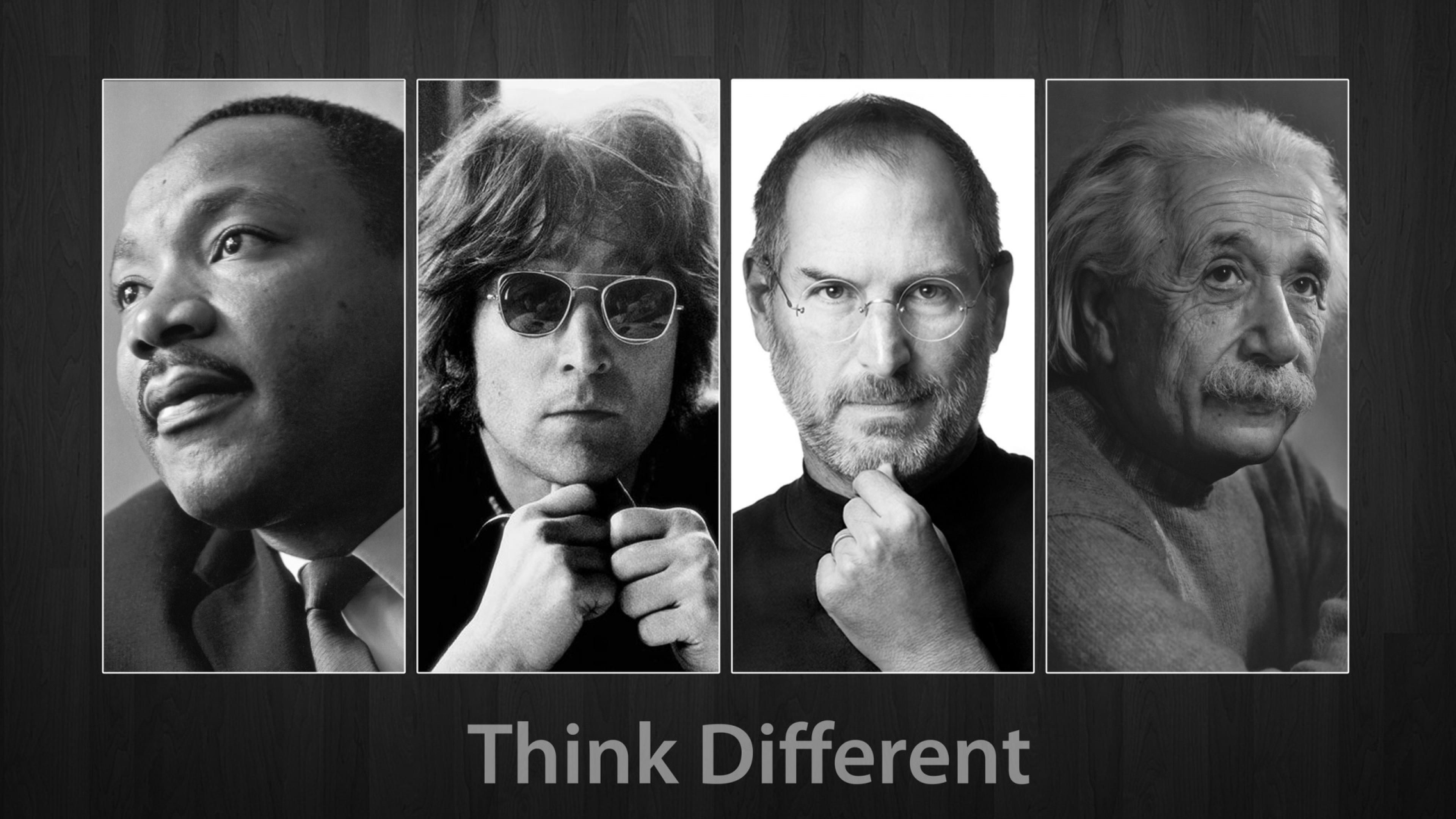 Albert Einstein, Energy theory, Steve Jobs, Scientific genius, 3840x2160 4K Desktop