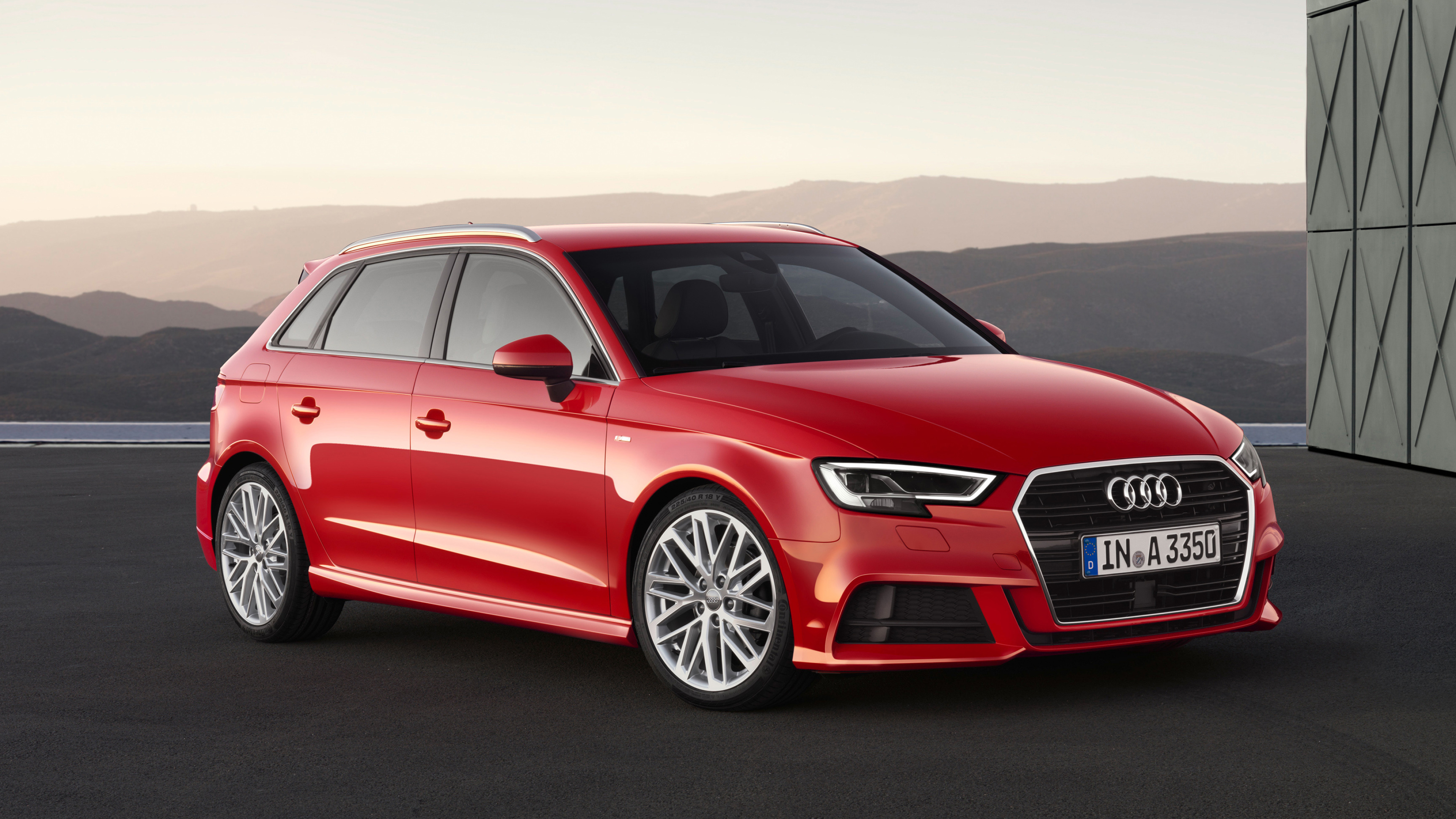 Audi A3, Sleek and stylish, Powerful engine options, Superior handling, 3840x2160 4K Desktop