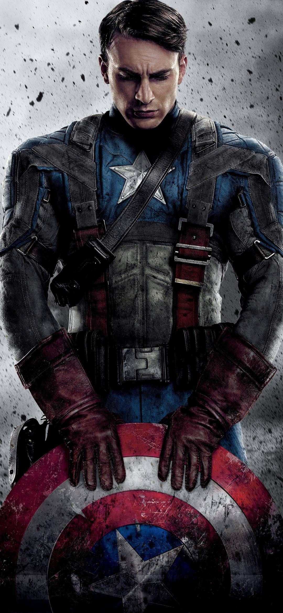 Captain America, Marvel's masterpiece, Superhero's journey, Blockbuster hit, 1080x2340 HD Phone