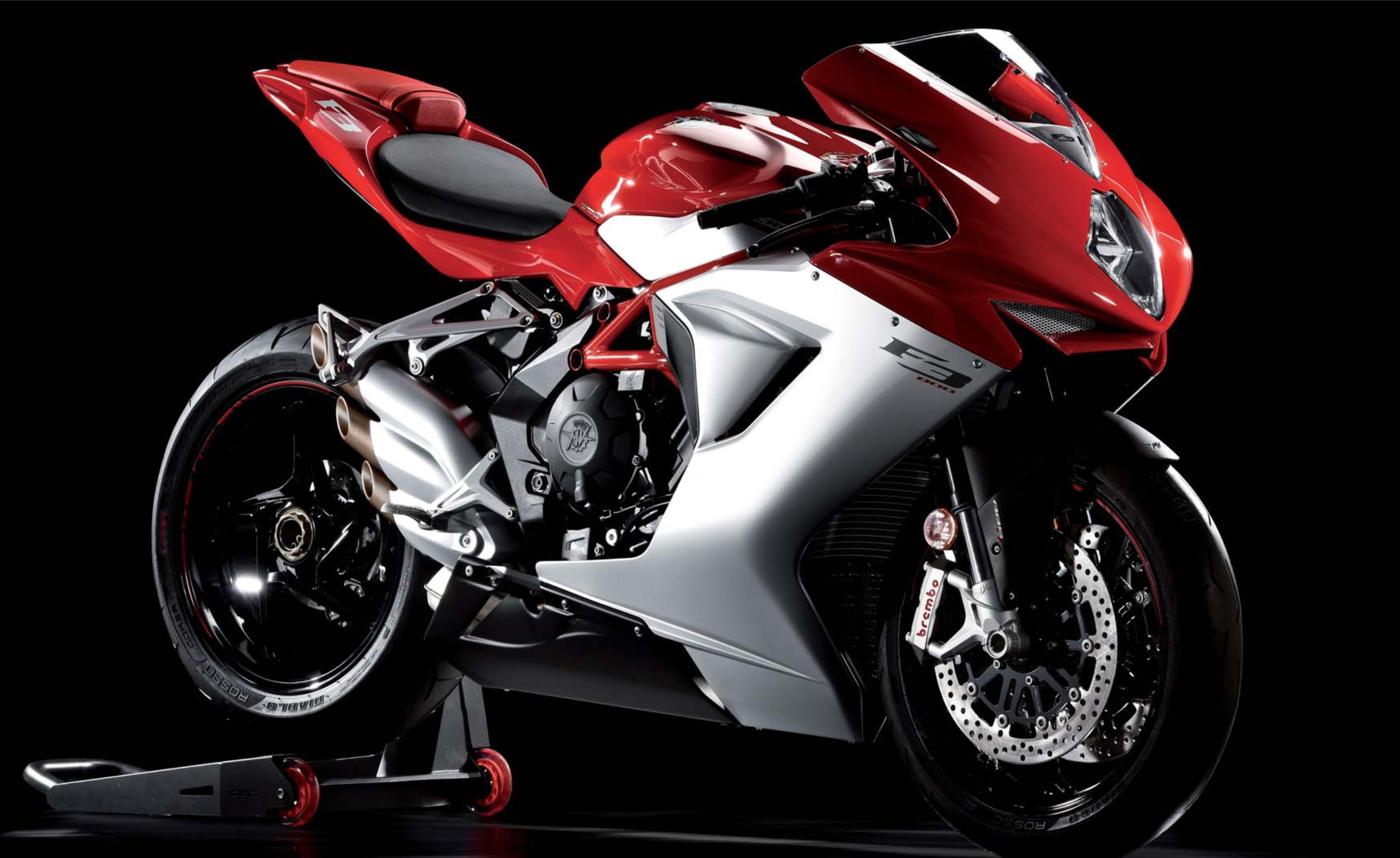 MV Agusta F3, Auto, Changes in F3, Euro 4 compliance, 2440x1500 HD Desktop