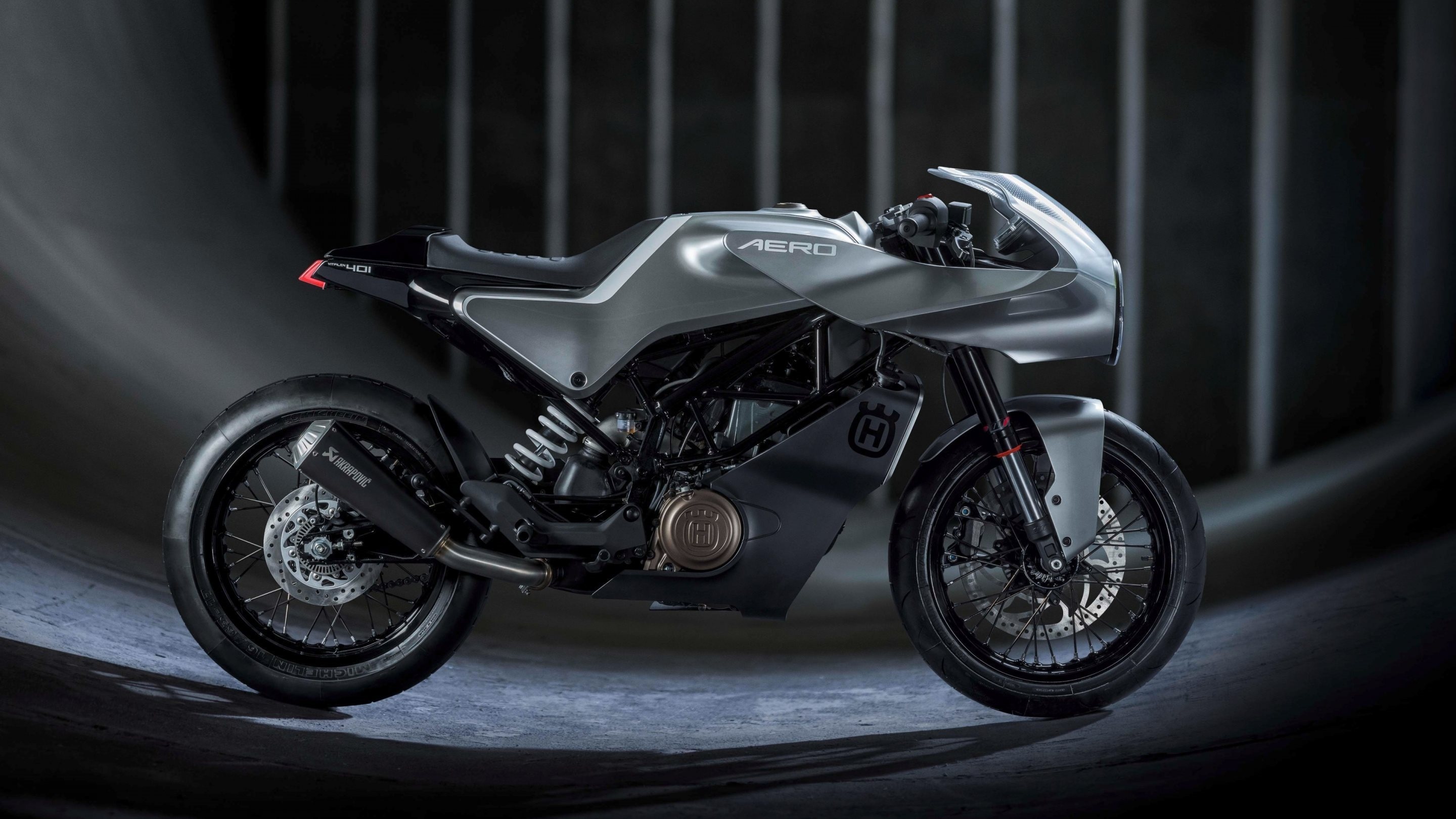 Vitpilen 401 Aero, Husqvarna Bikes Wallpaper, 2880x1620 HD Desktop