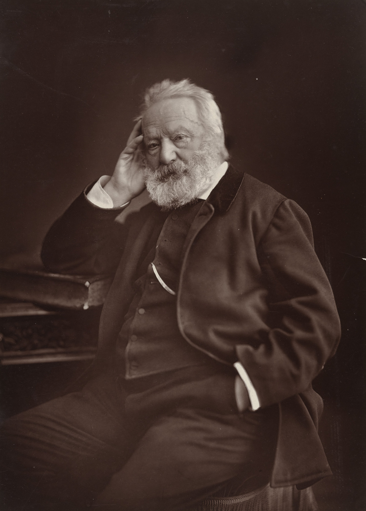 Victor Hugo, Nadar Gaspard Flix Tournachon, Captured Image, Moment in Time, 1440x2000 HD Phone