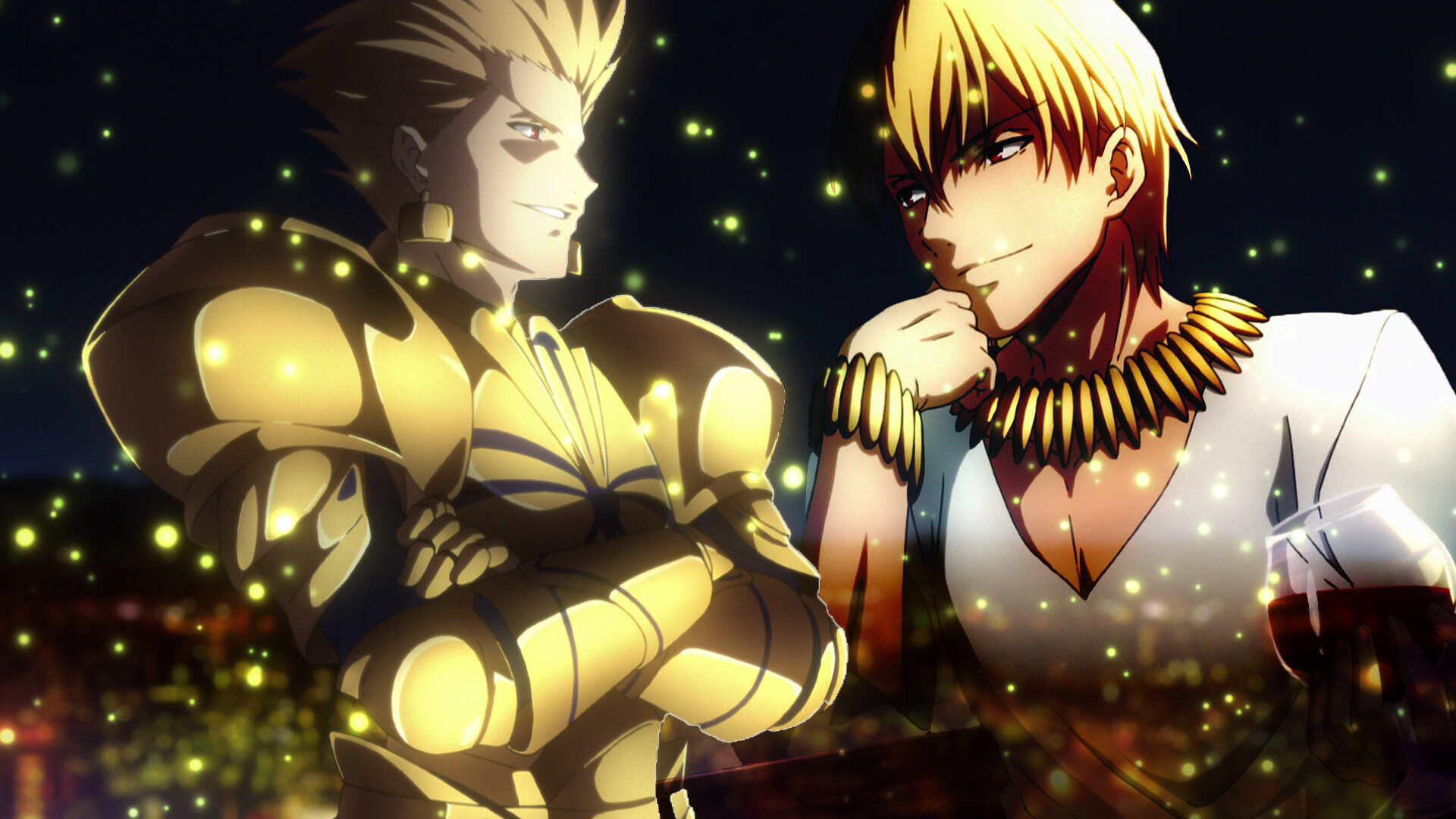Gilgamesh, Fate/Zero, Fan art, Fate series, 1920x1080 Full HD Desktop