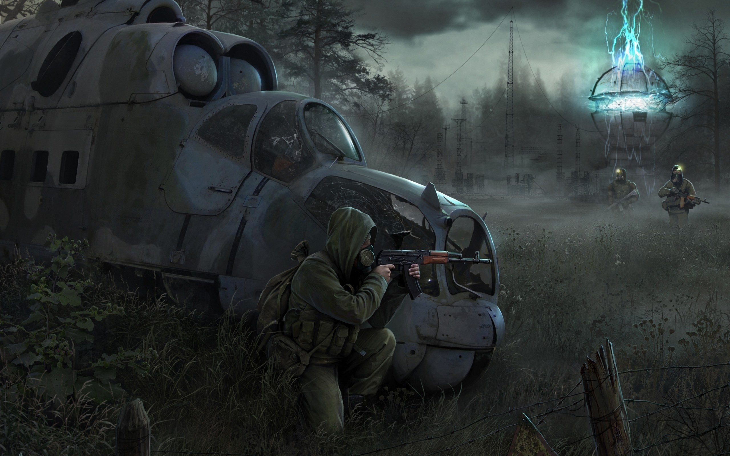 Generators area, S.T.A.L.K.E.R. 2 Wallpaper, 2560x1600 HD Desktop