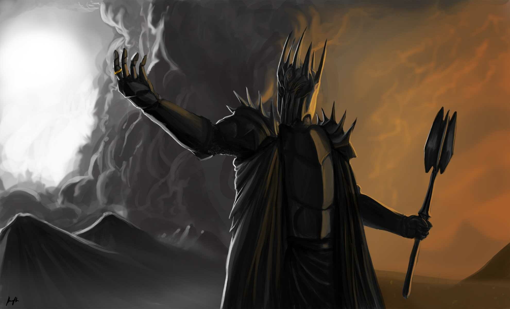 Sauron, The Lord of the Rings Wallpaper, 1980x1200 HD Desktop