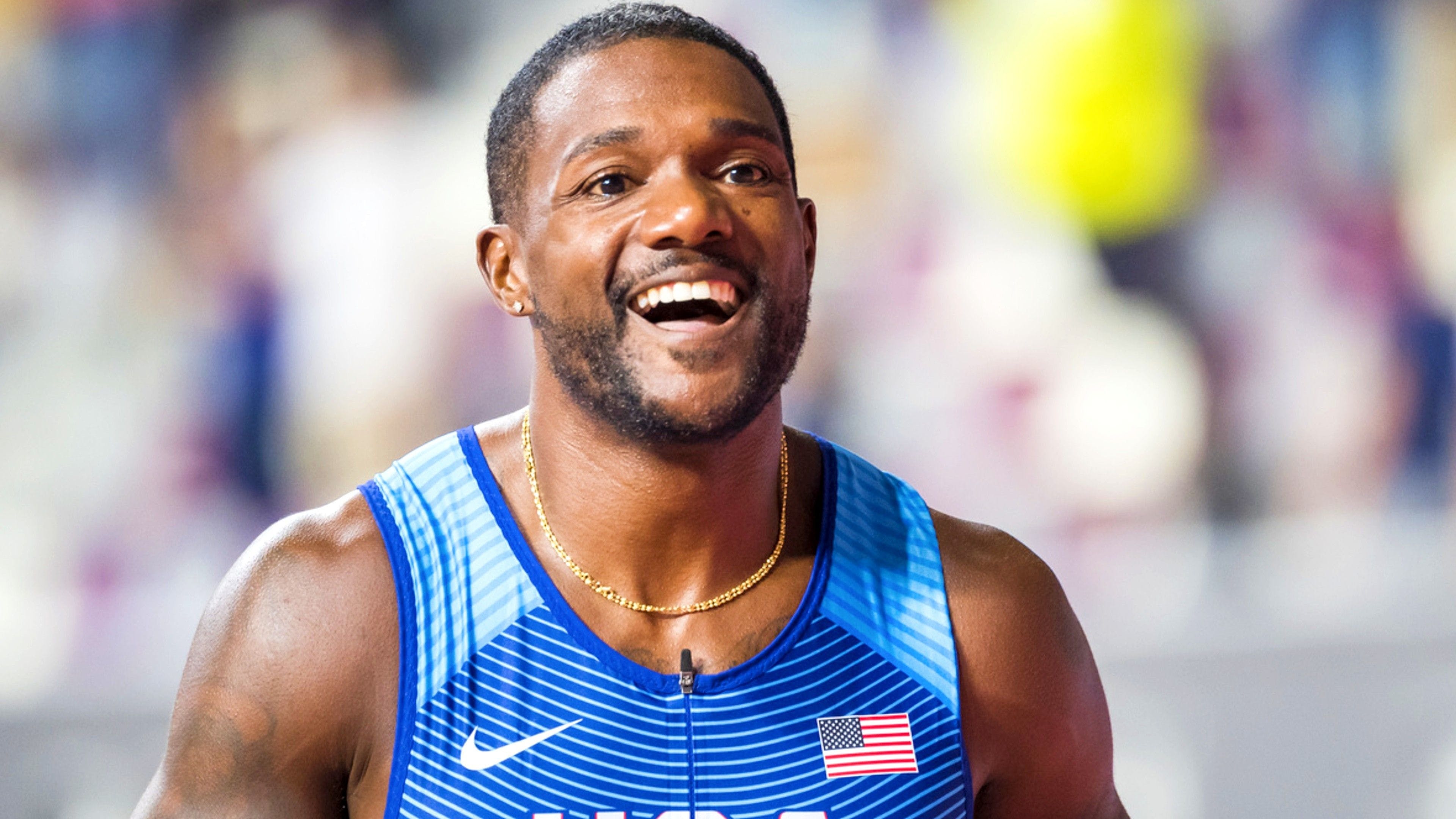 Justin Gatlin, Gainesville appearance, Jovaughn Martin's influence, 3840x2160 4K Desktop