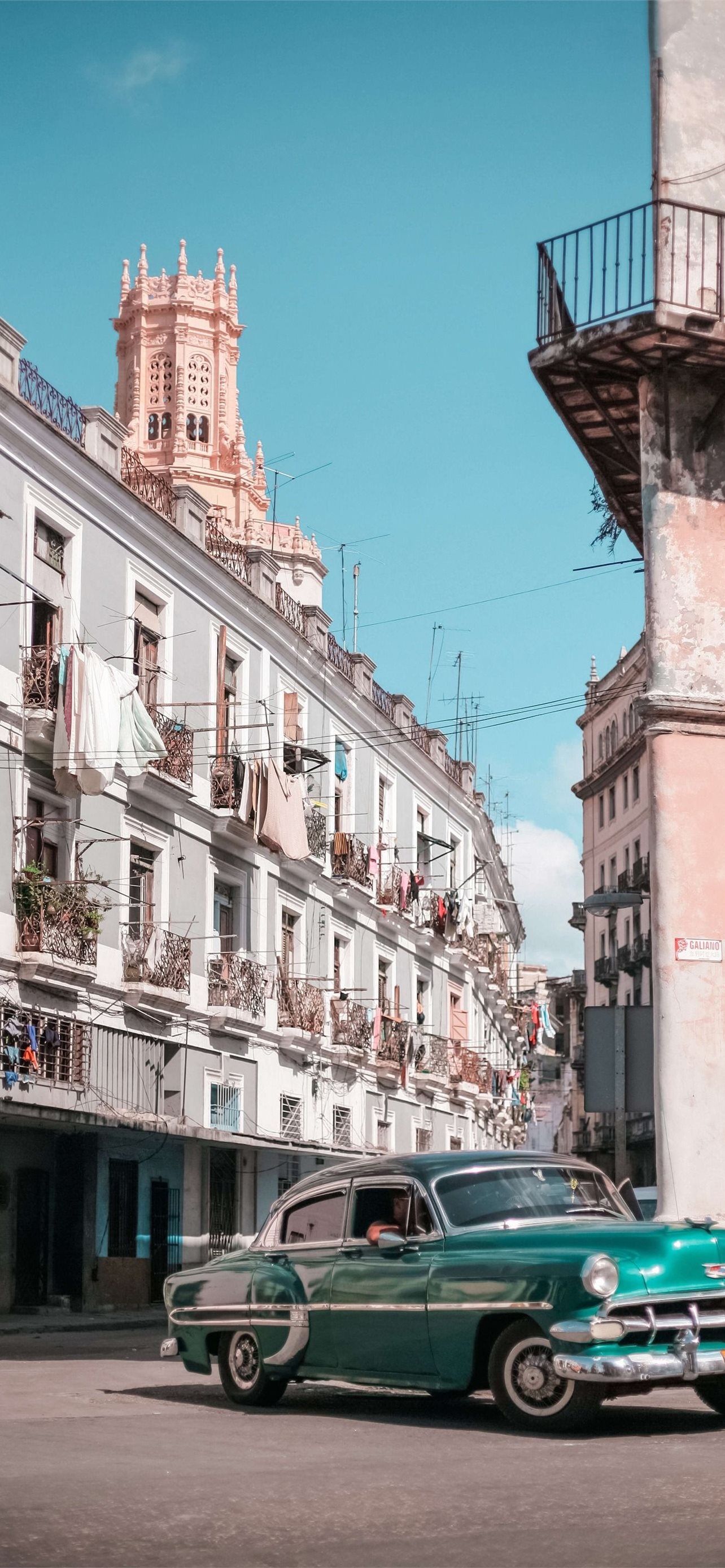 Havana on iPhone, Travel photography, Mobile wallpapers, Cuban city, 1290x2780 HD Phone