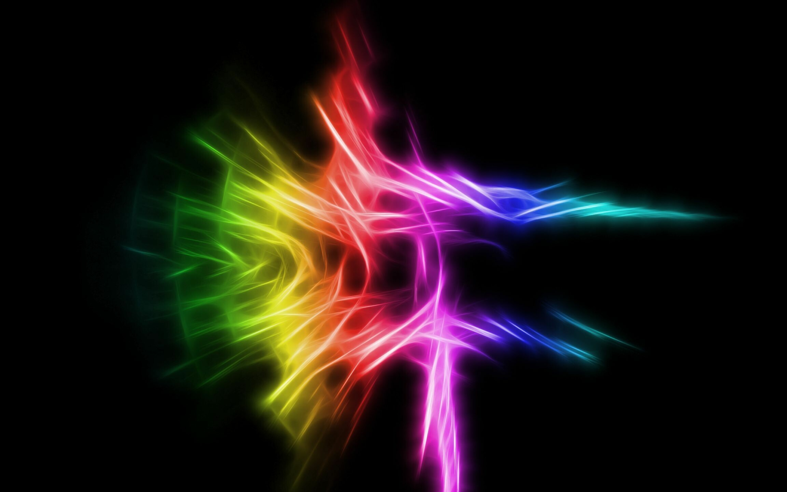 Rainbow lights wallpaper, Abstract wallpapers, 2560x1600 HD Desktop