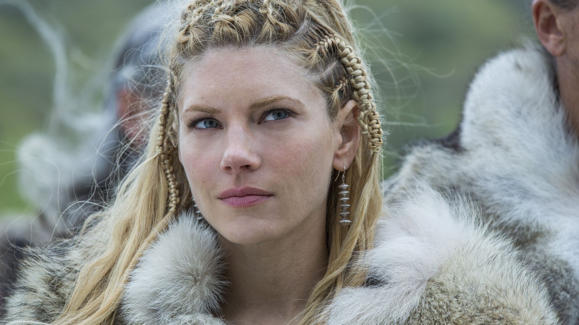 Vikings TV series, Katheryn Winnick as Lagertha, Stunning desktop wallpaper, HD image, 1920x1080 Full HD Desktop