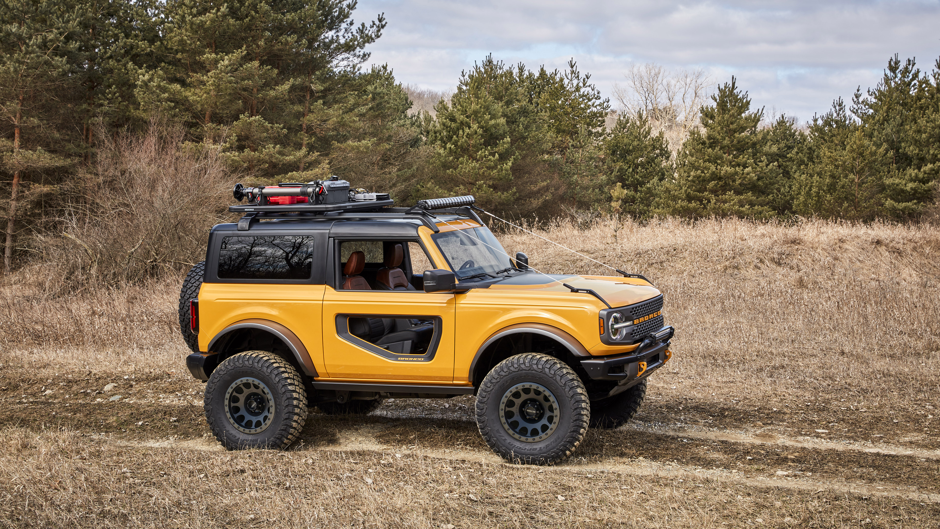 Bronco 2021 2-Door, Ford Bronco Wallpaper, 3840x2160 4K Desktop