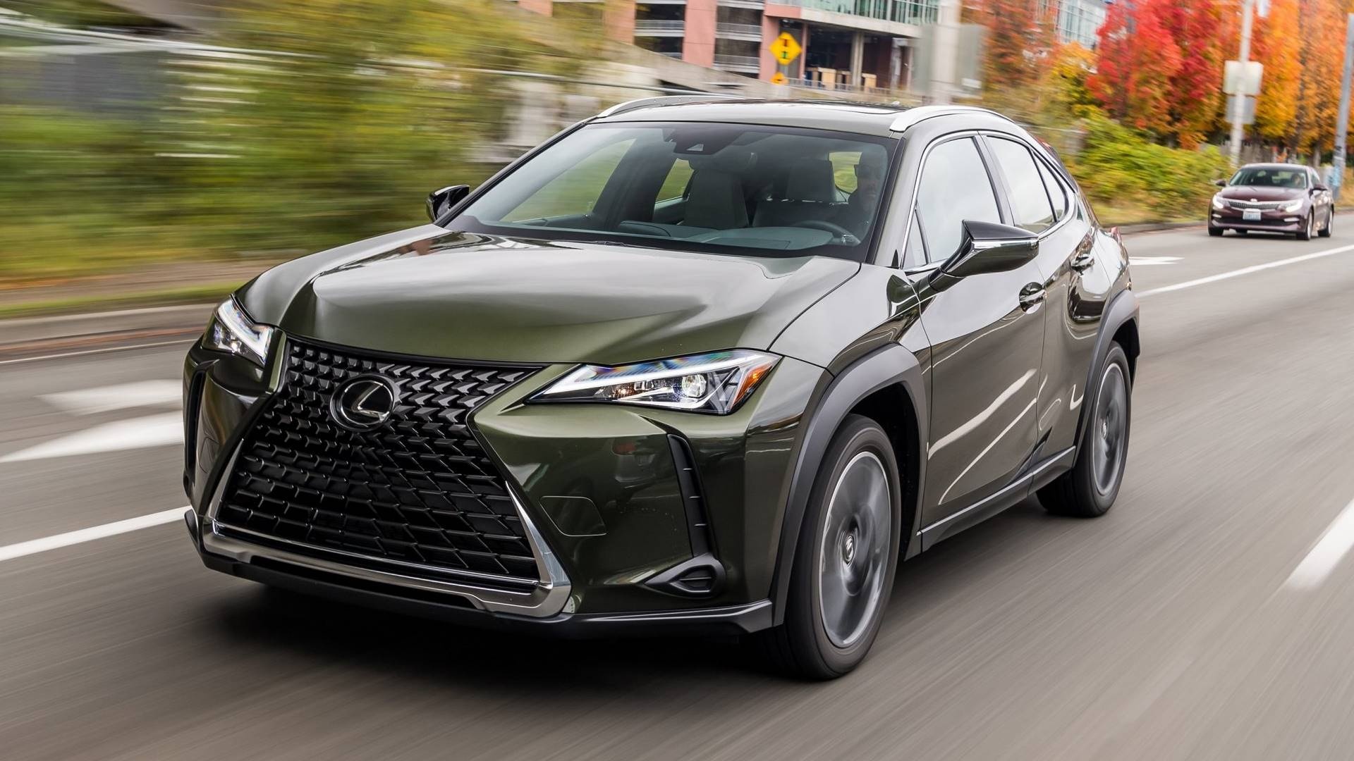 Lexus UX, Futuristic design, Advanced features, Eco-friendly hybrid, 1920x1080 Full HD Desktop