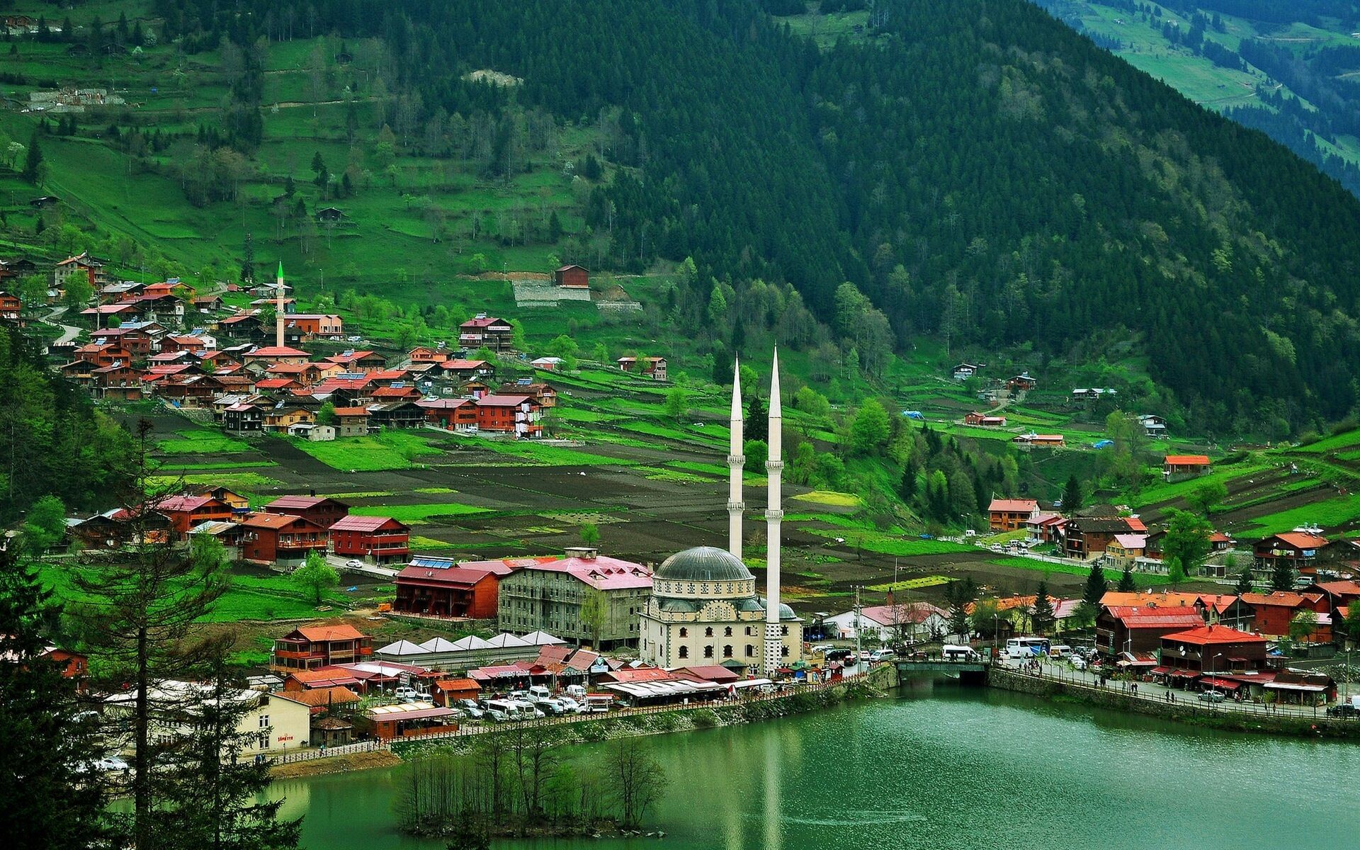 Uzungol, Turkey Wallpaper, 1920x1200 HD Desktop