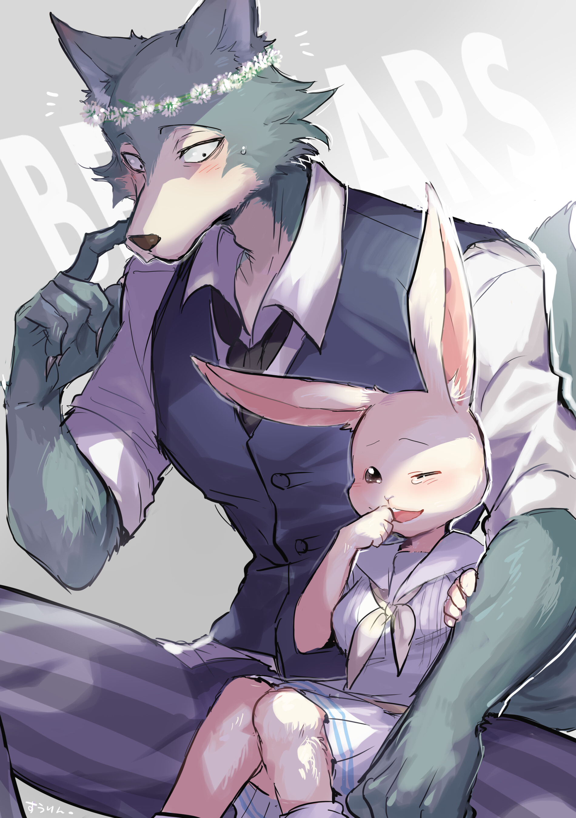 BEASTARS, Anime fanart, Extensive catalog, Zerochan, 1900x2700 HD Phone