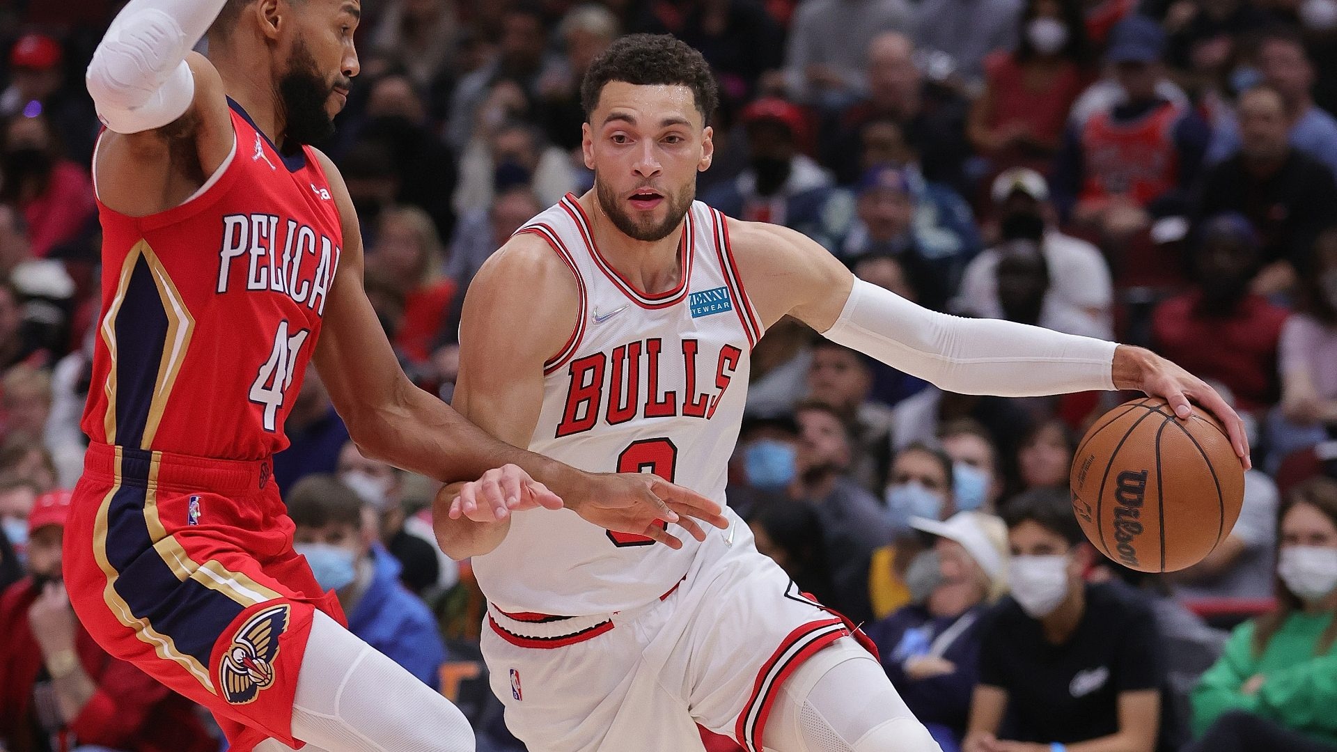 Bulls, Zach LaVine, Knee specialist, LA, 1920x1080 Full HD Desktop